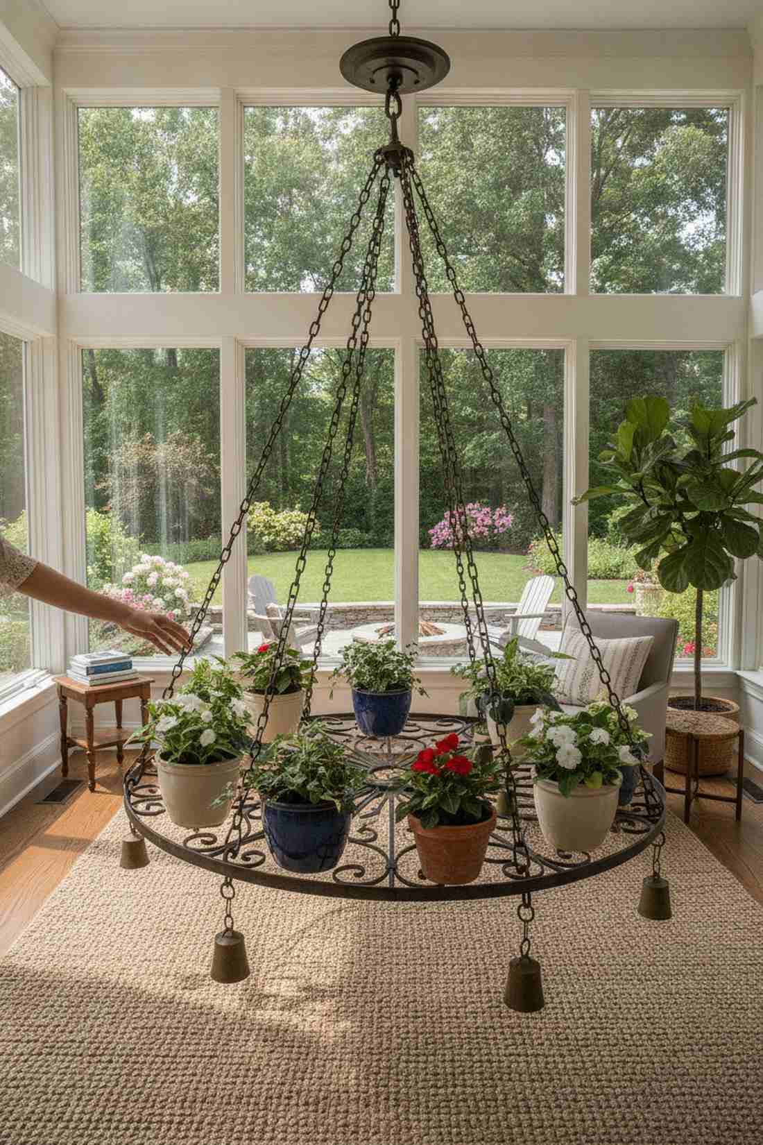 rotating carousel rack