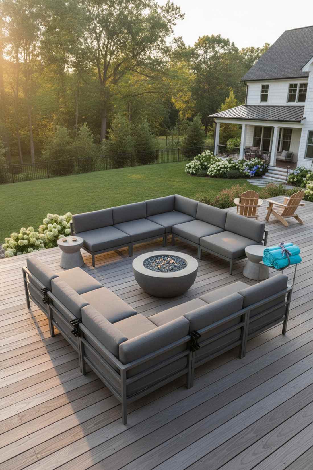 sectional modules with interchangeable components