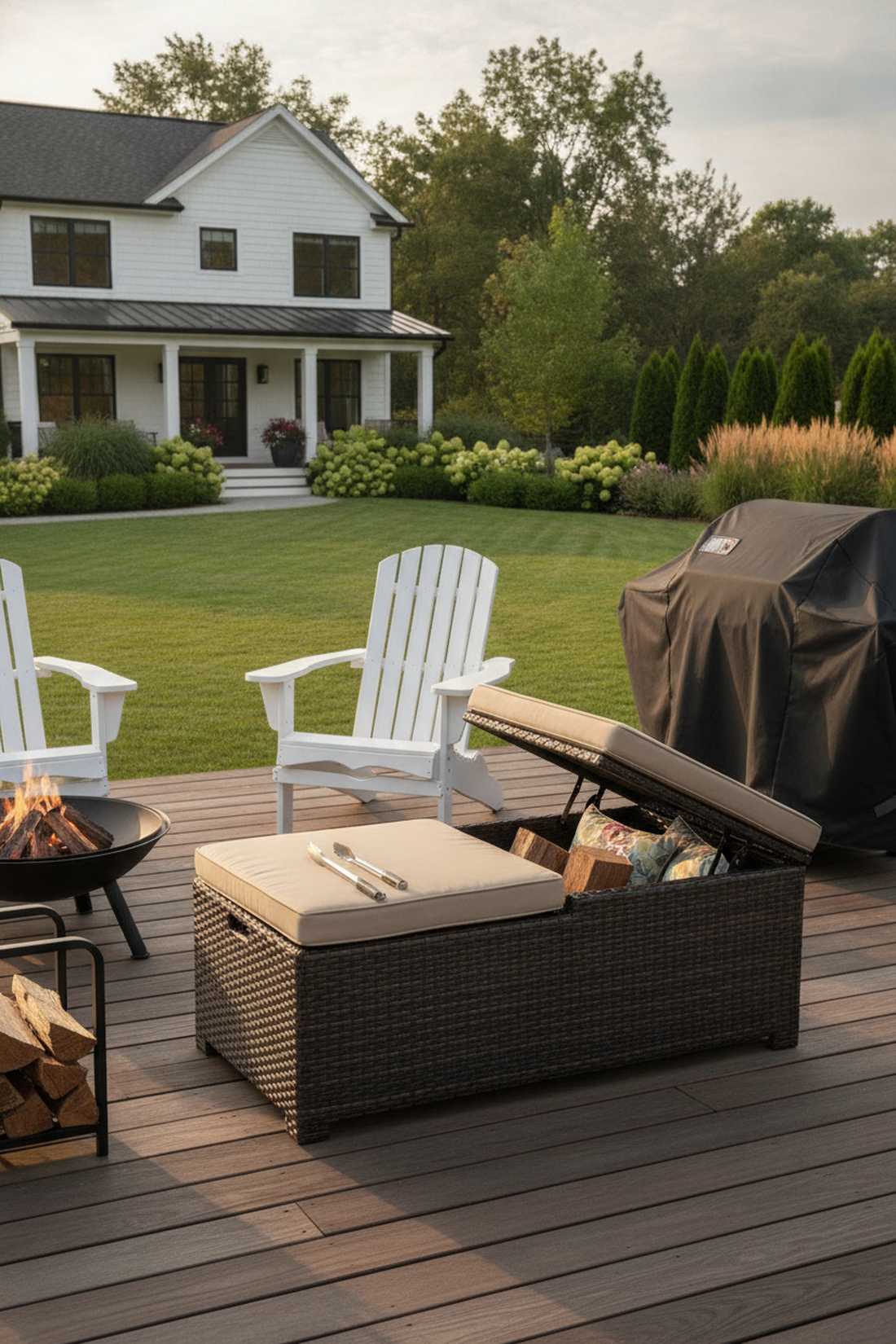 storage ottomans with hidden compartments