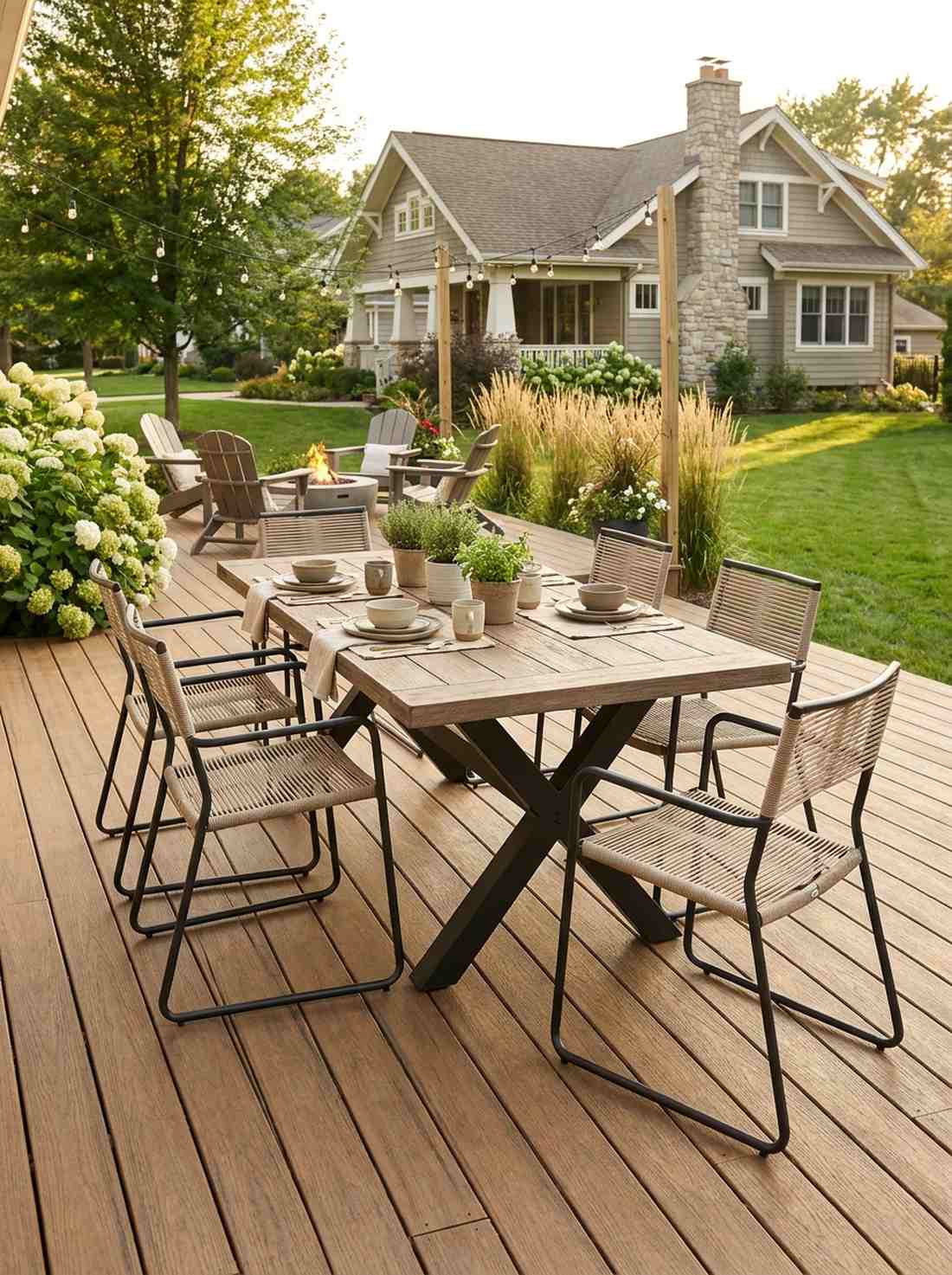 trestle leg farmhouse modern table