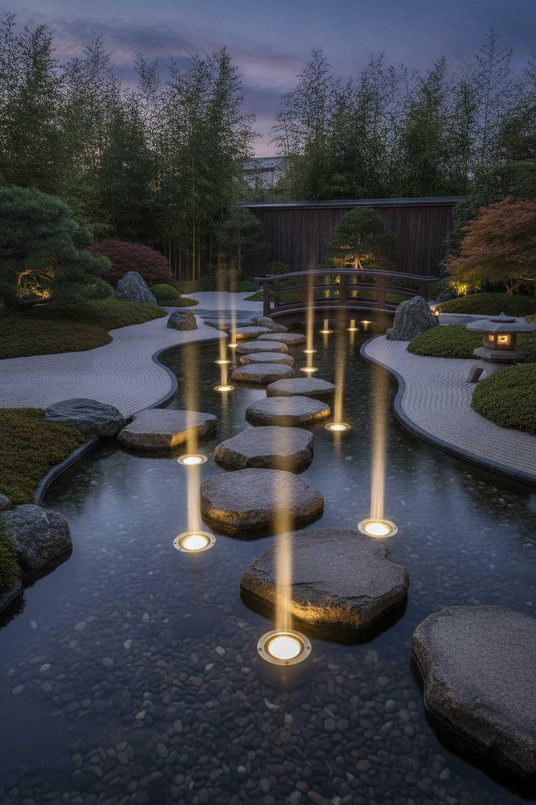 underwater pathway lights