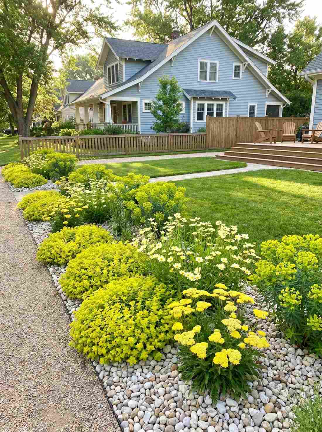 yellow chartreuse sunshine border