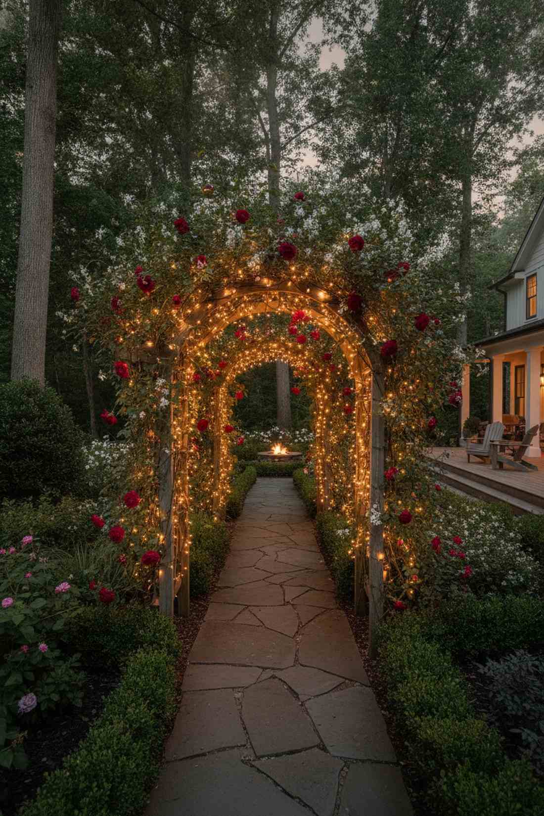 arbor canopy drape