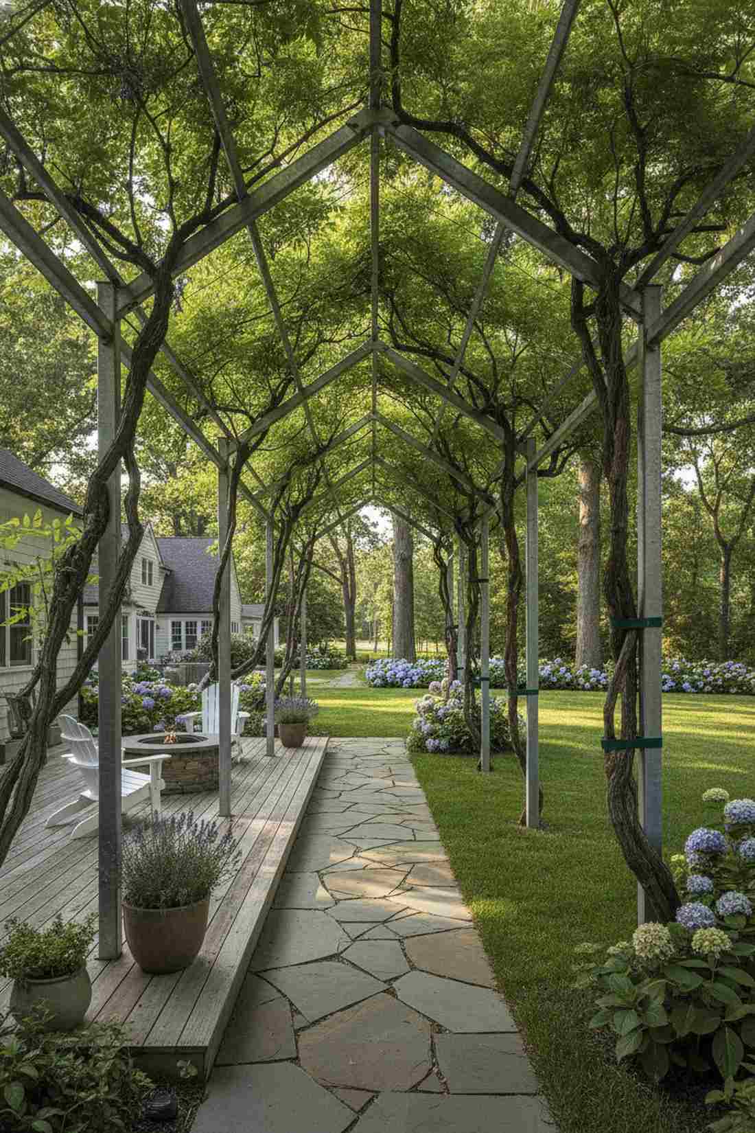 arbor overhead canopy