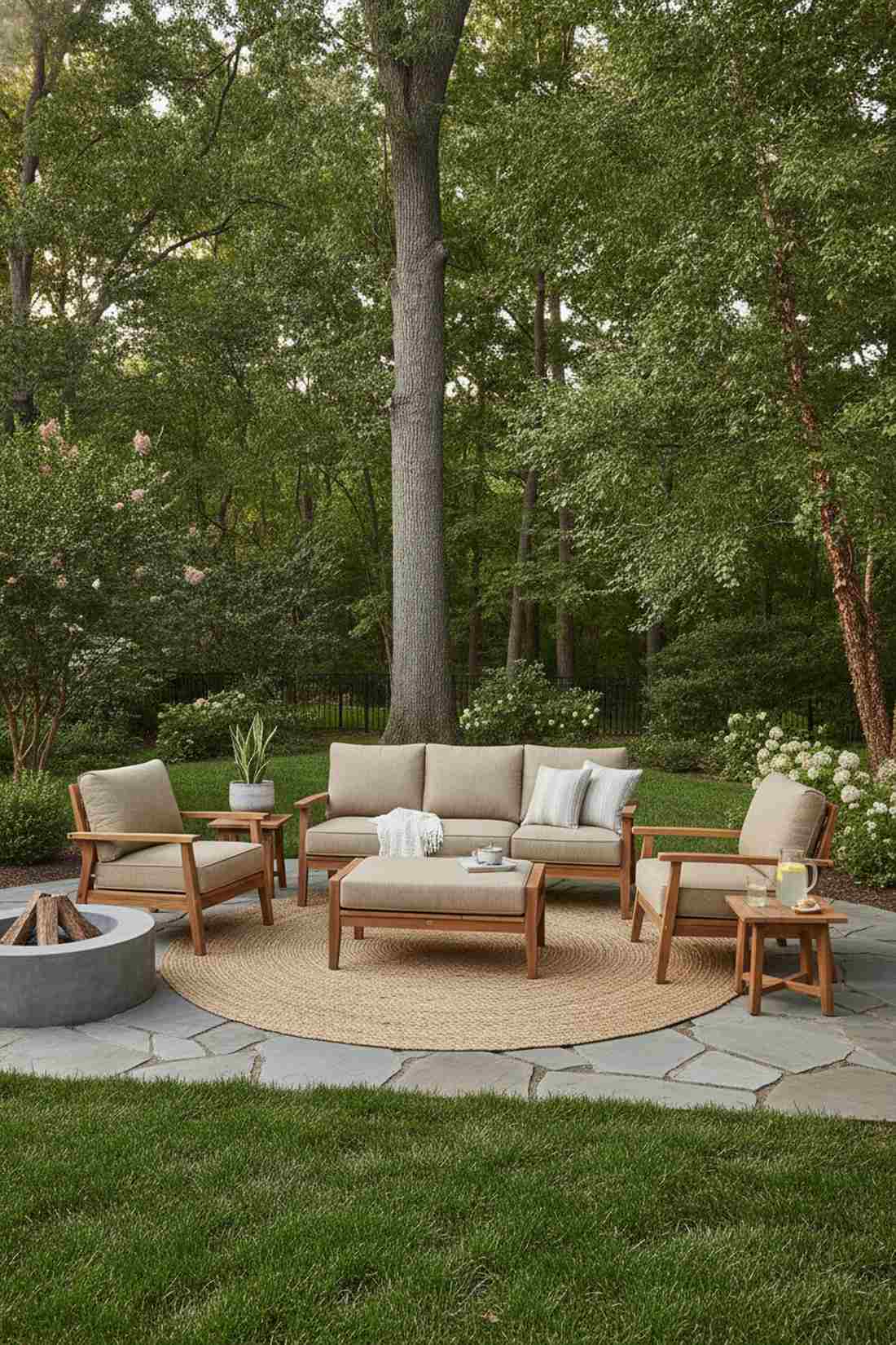 beige and wood natural harmony