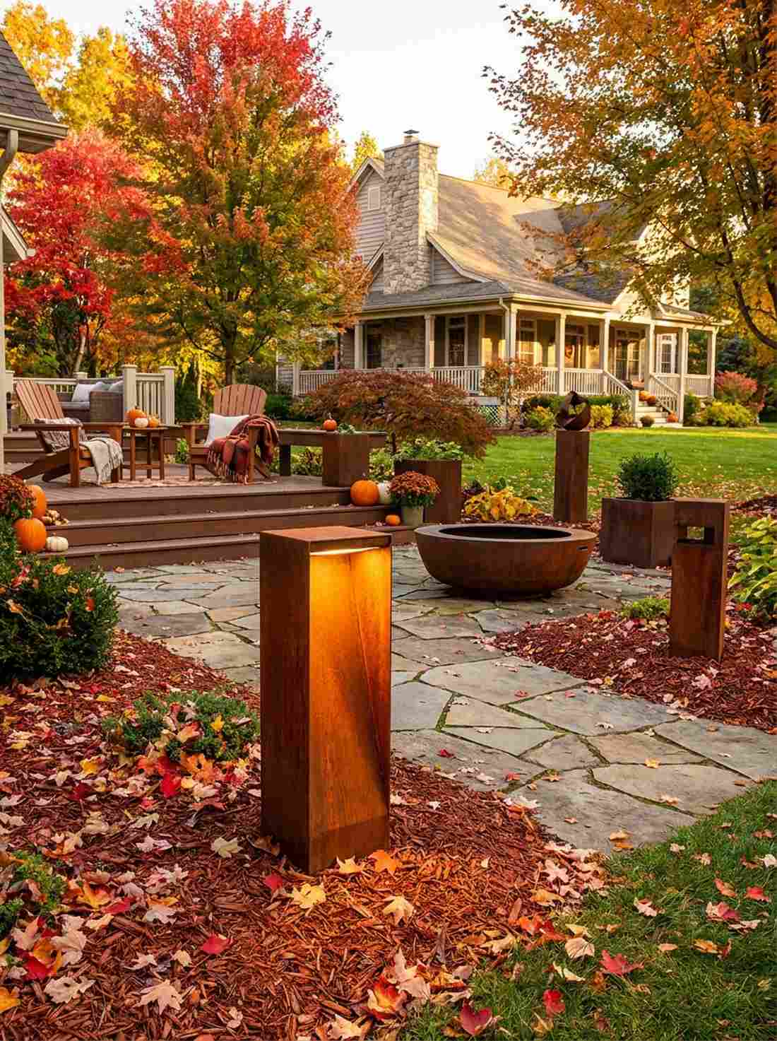 corten steel rust finish