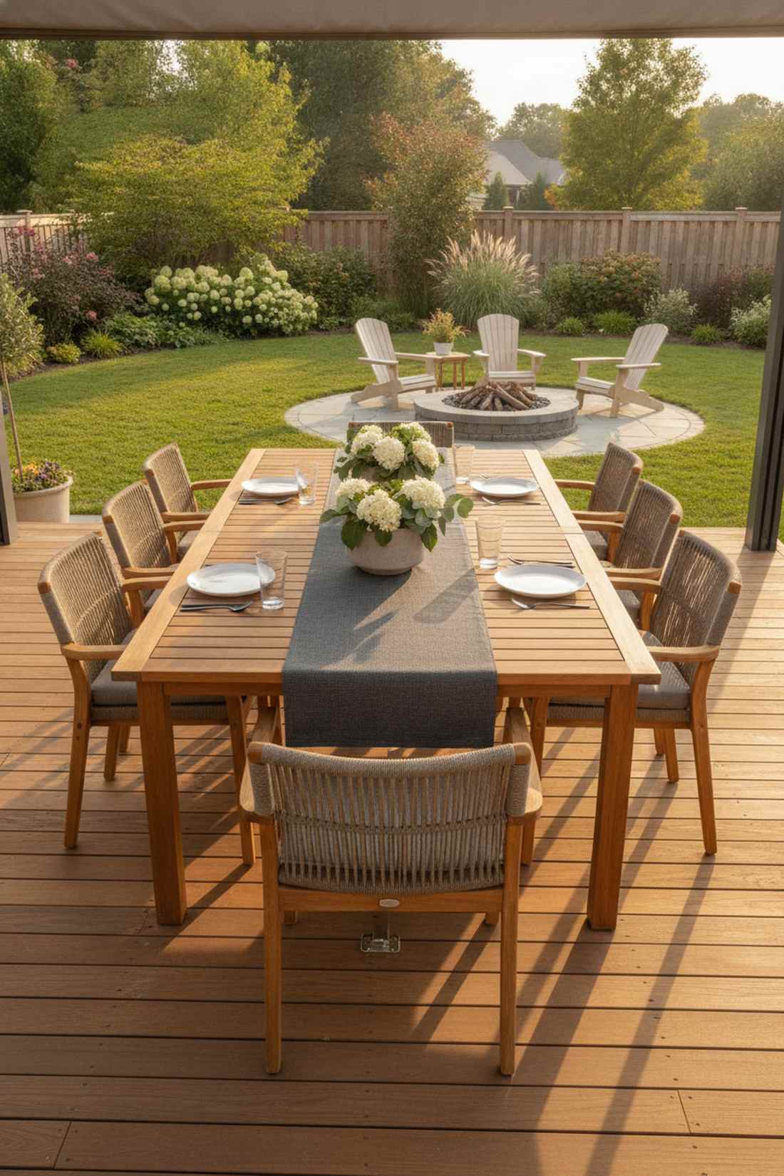 double table arrangement