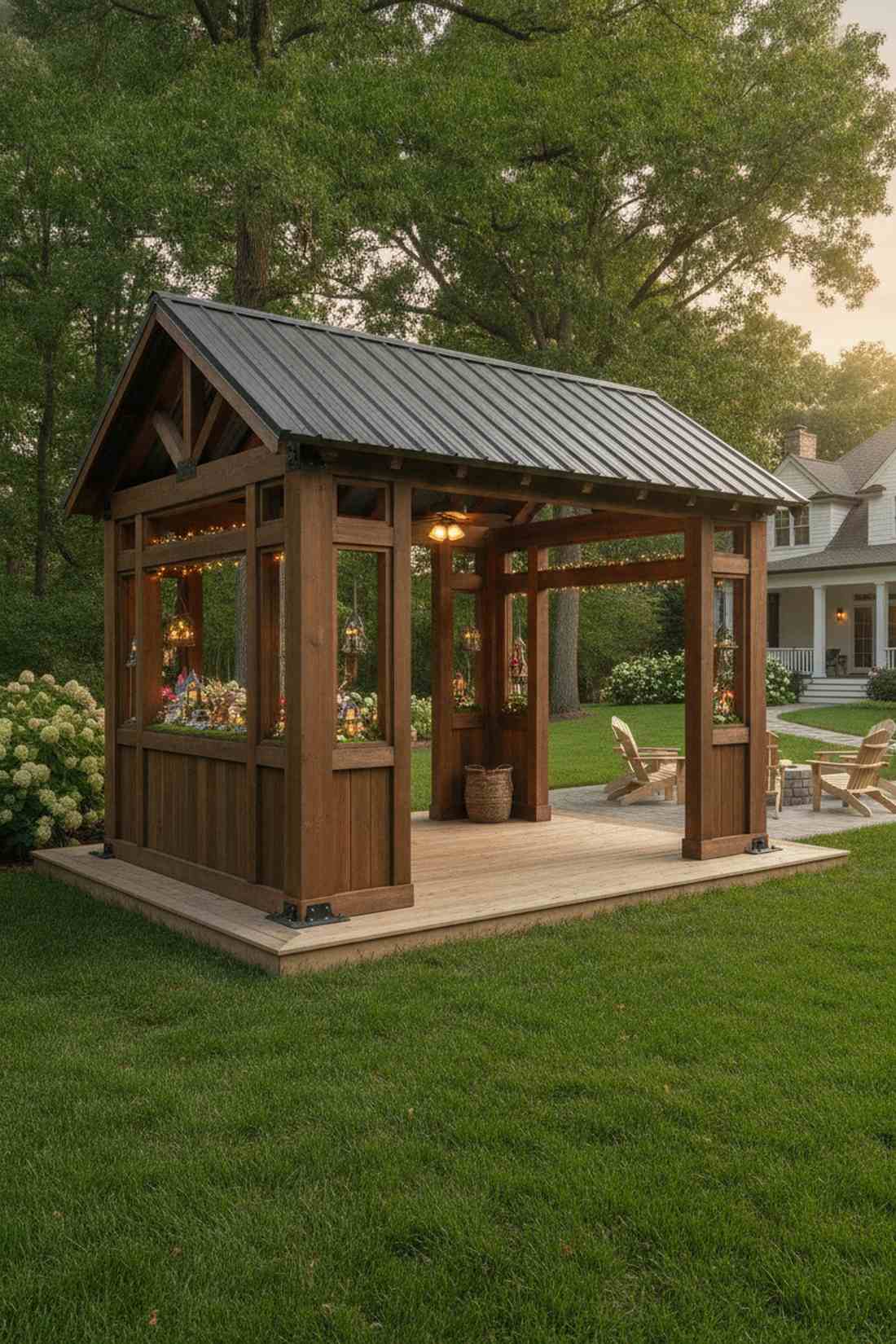 enclosed cabana retreat