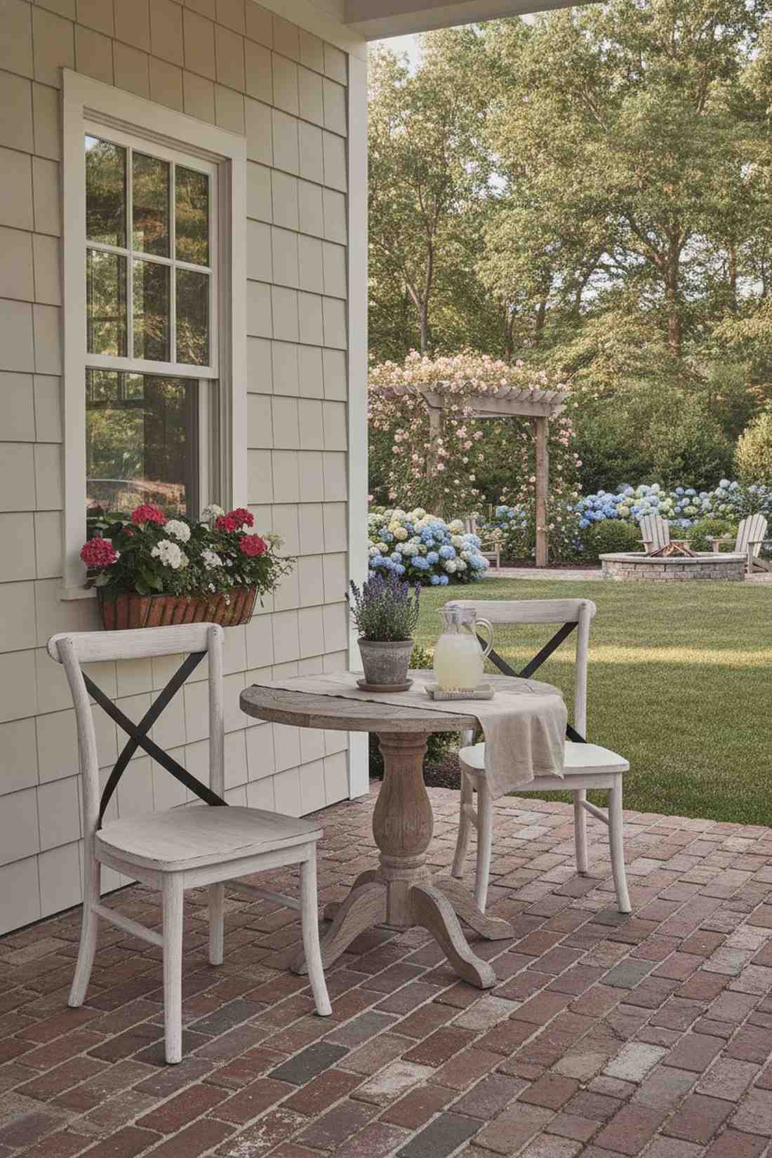 farmhouse x back dining chairs