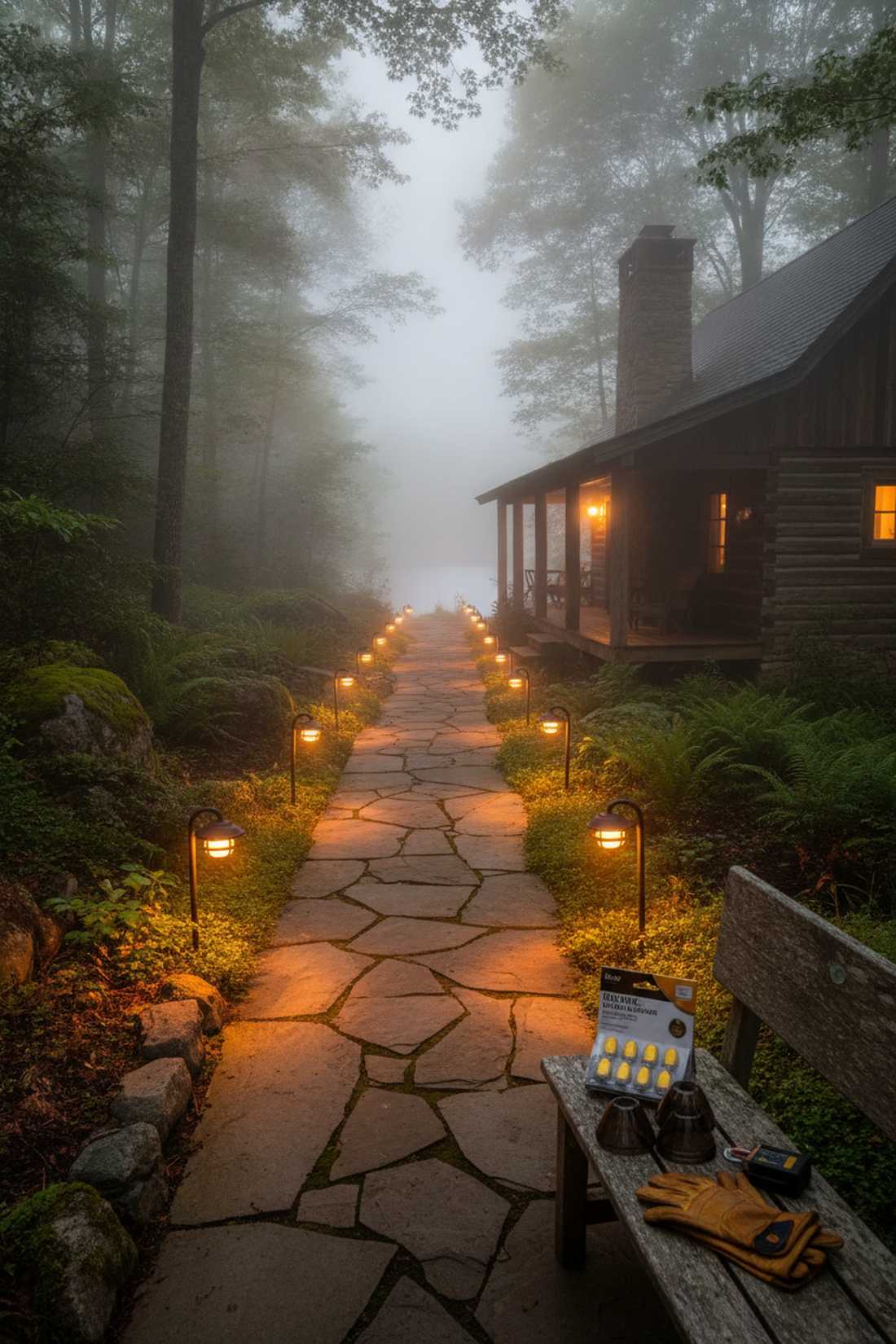 fog penetrating amber lights