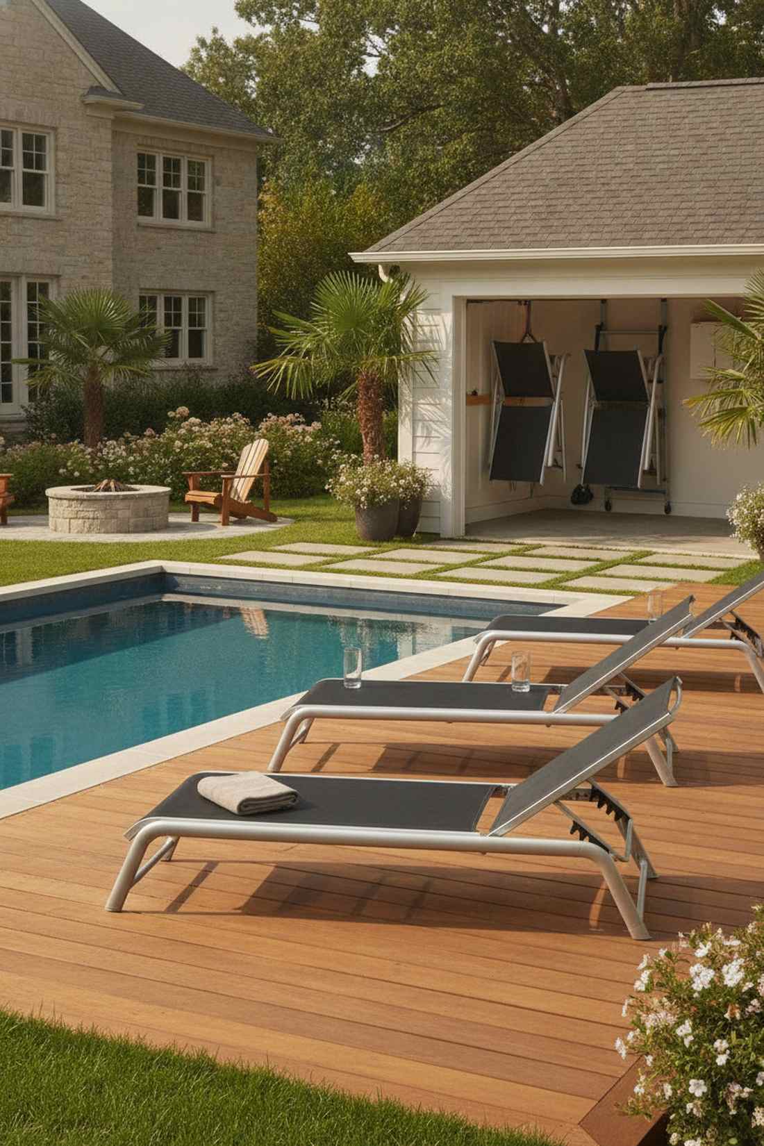 fold flat lounge chair