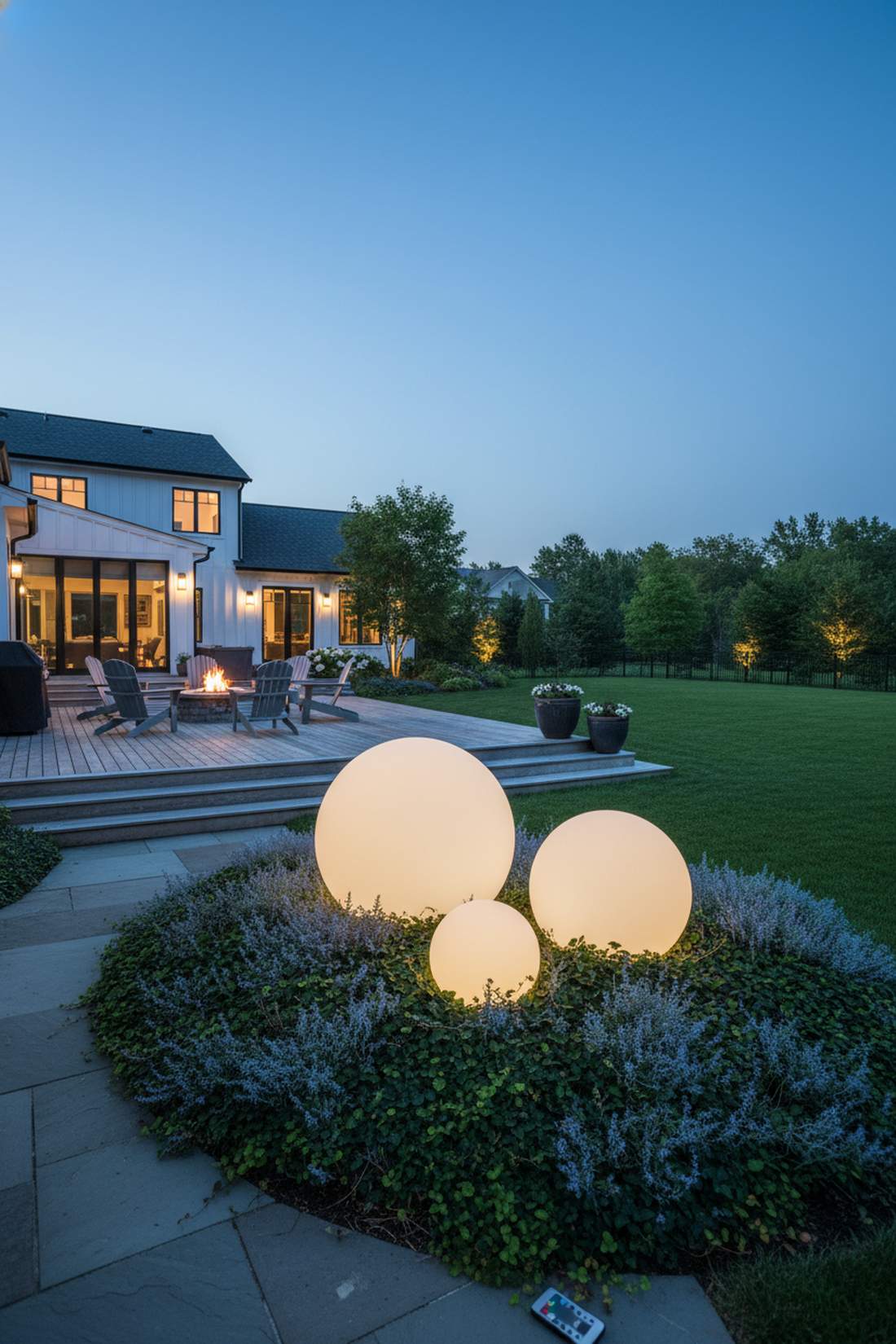 glowing orb garden spheres