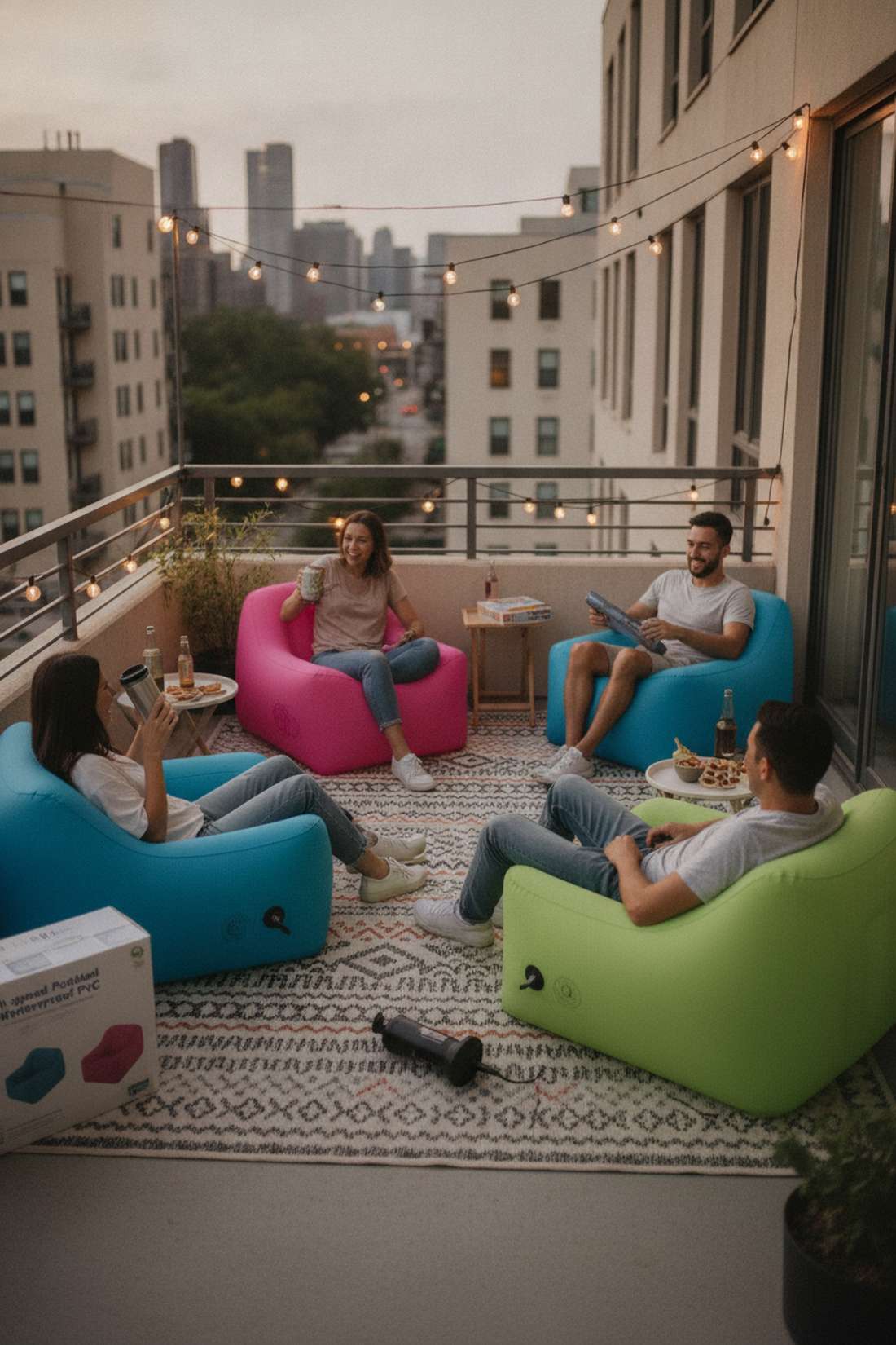 inflatable lounge chairs