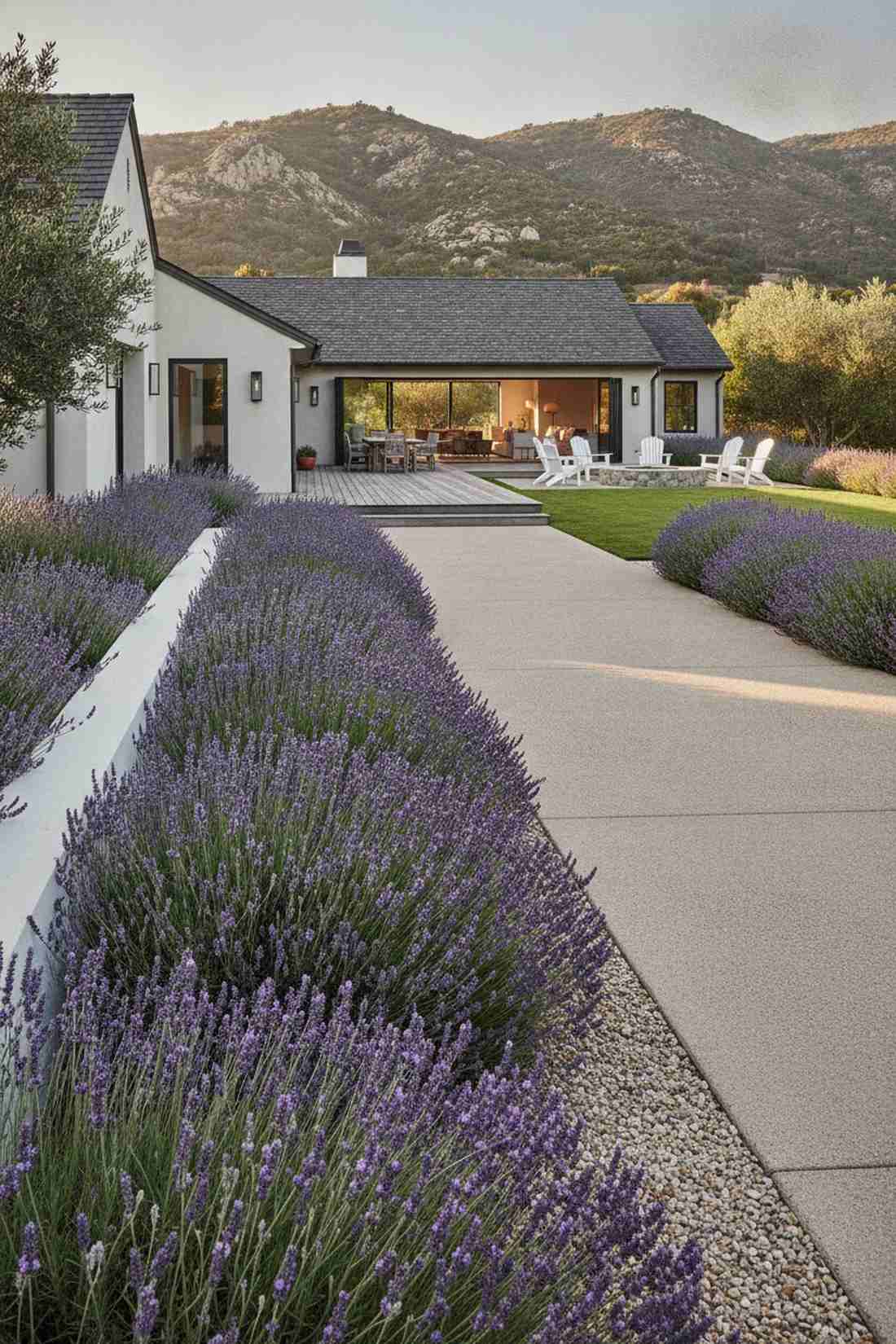 lavender borders