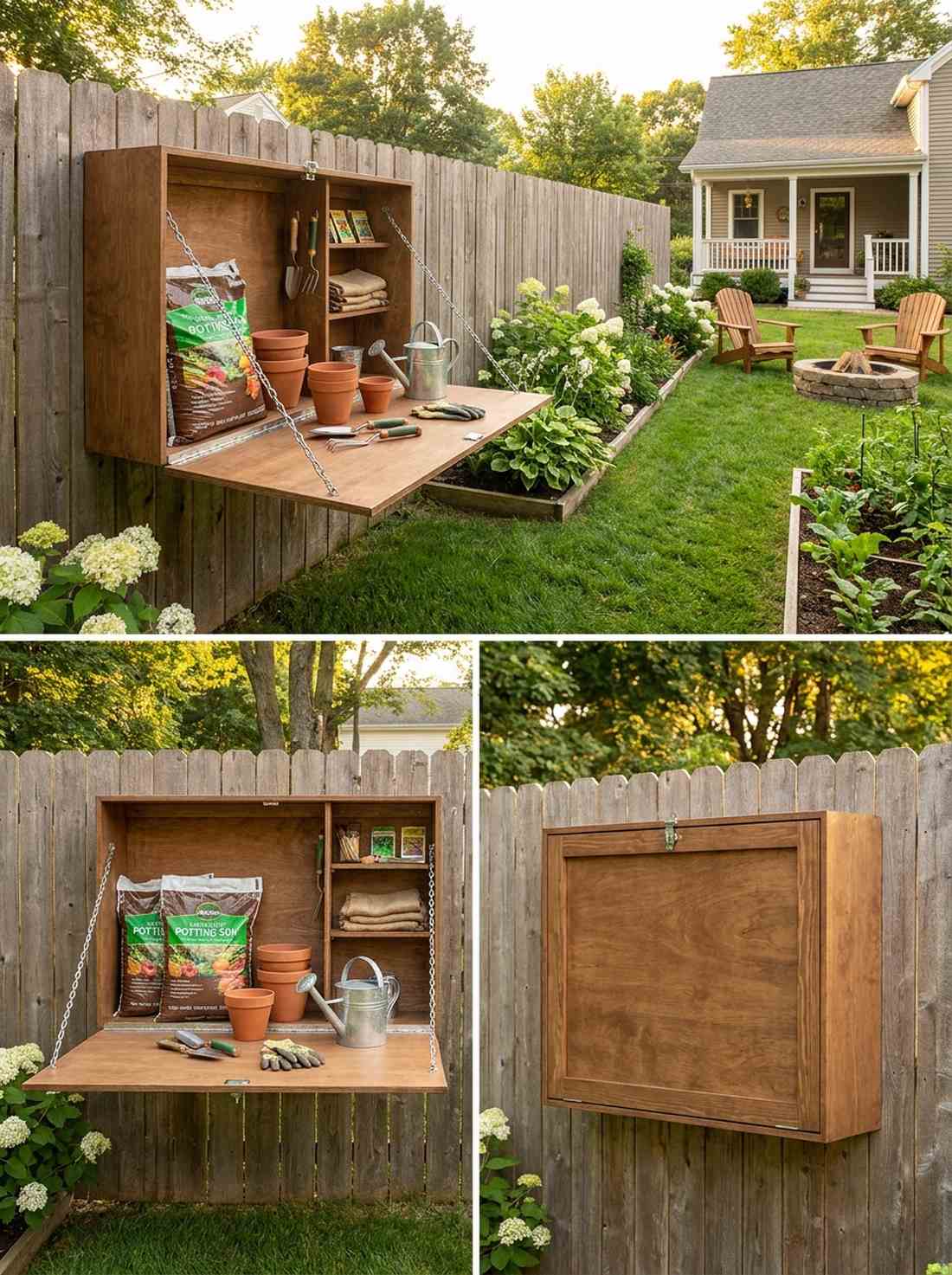 murphy style drop down work station