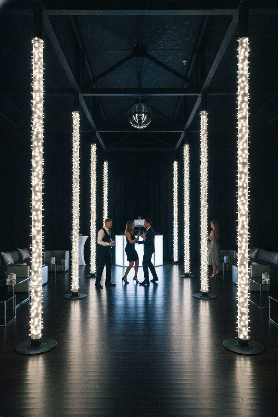 perimeter column lighting