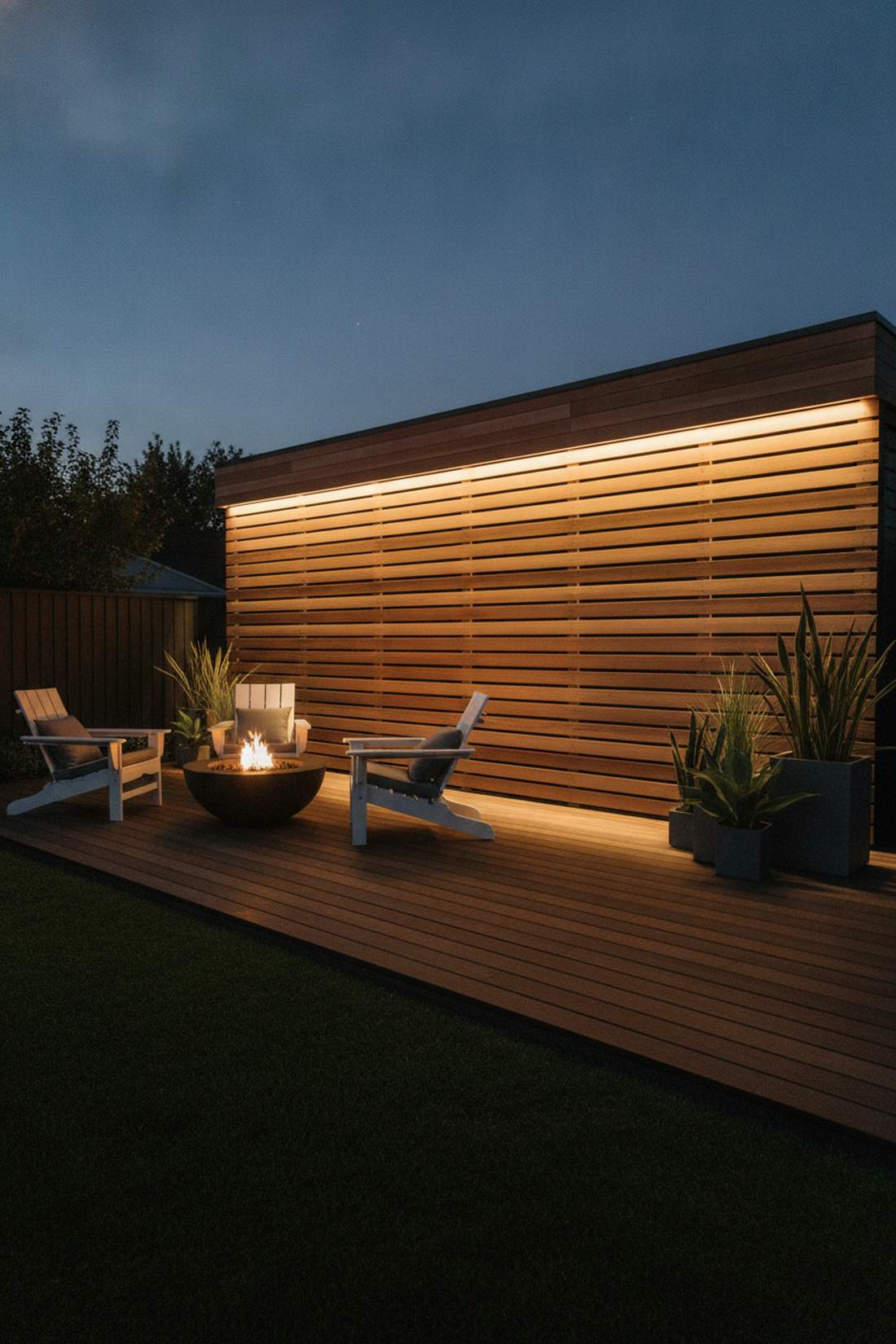 privacy screen backlighting
