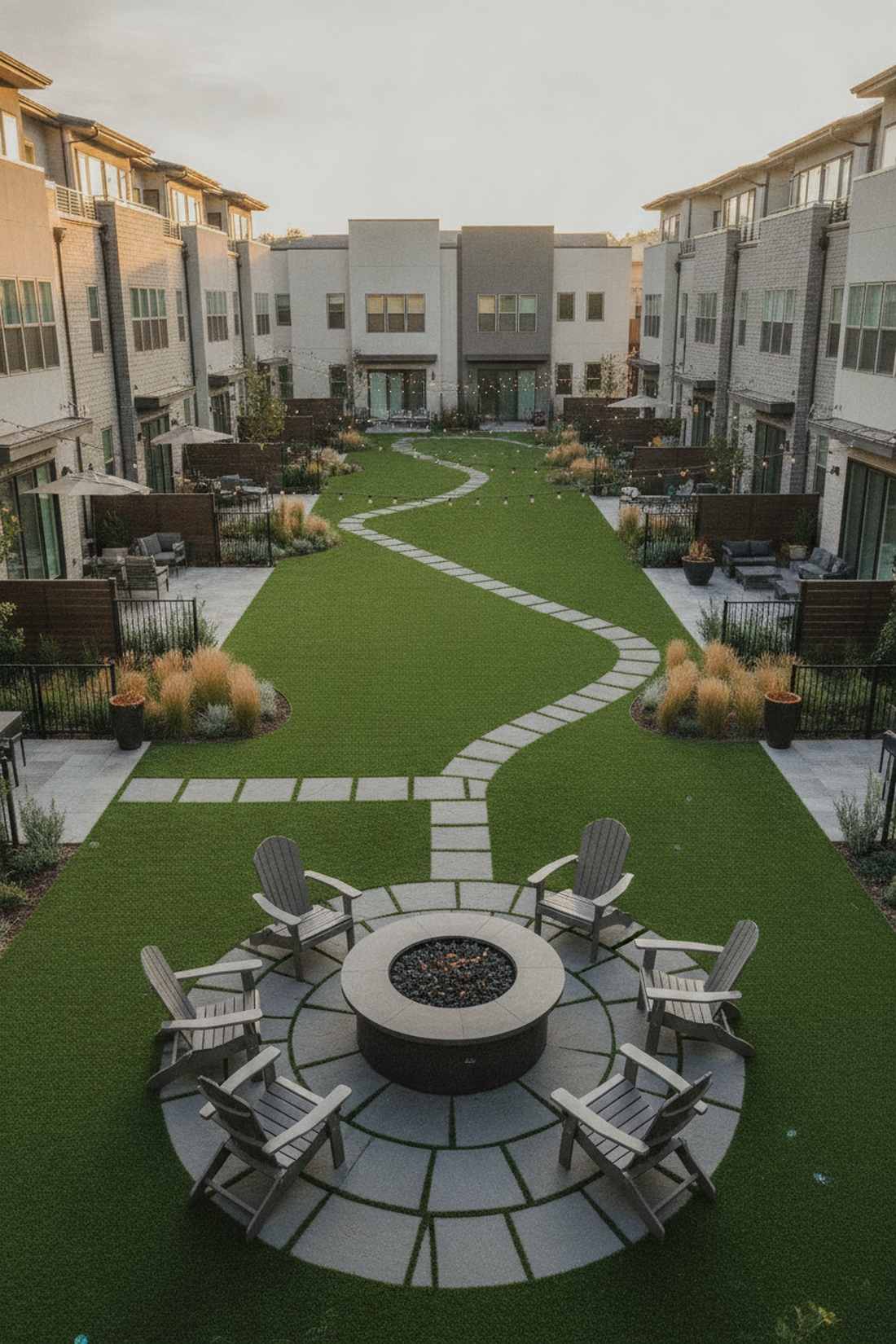 shared courtyard clusters