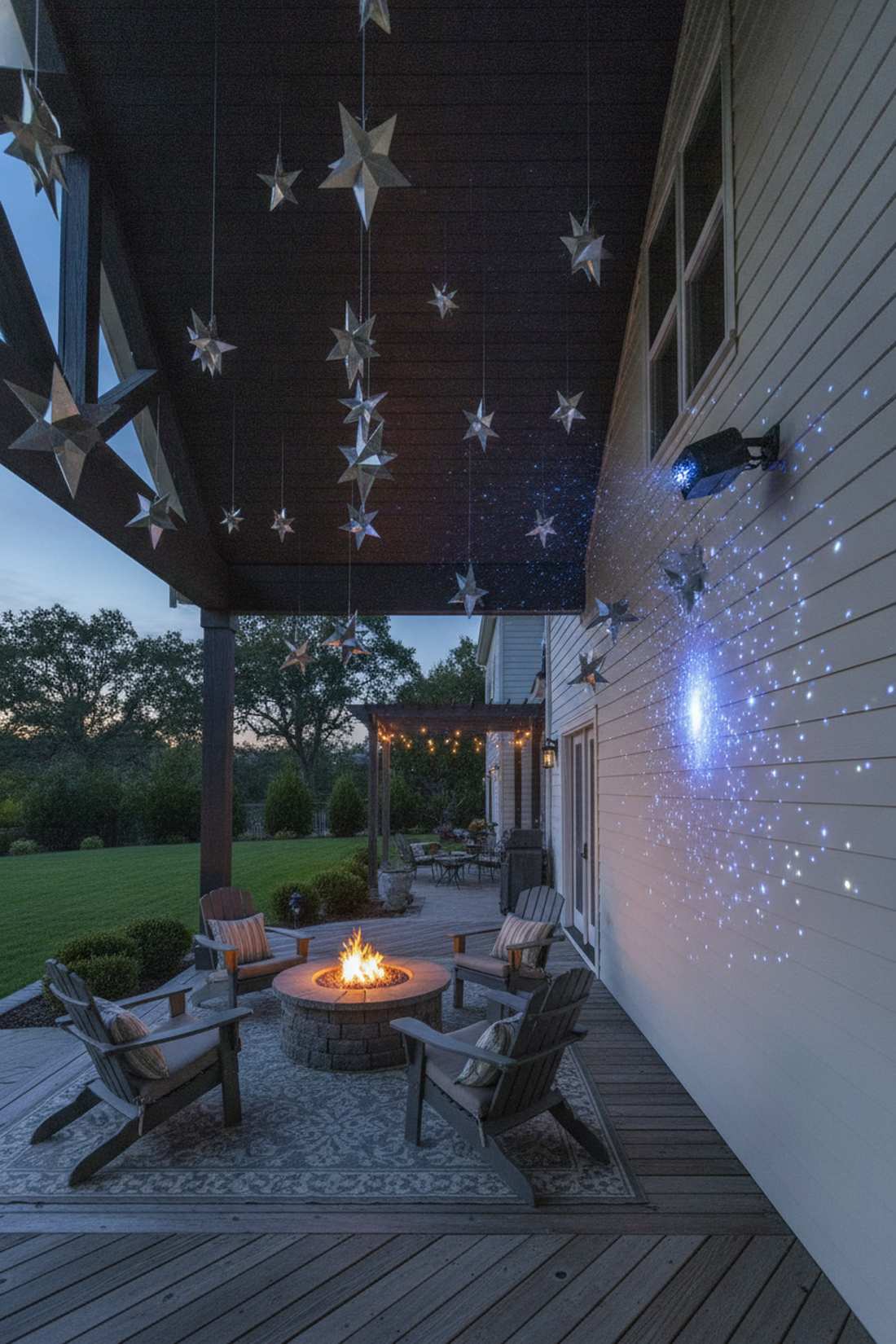 stargazing celestial theme