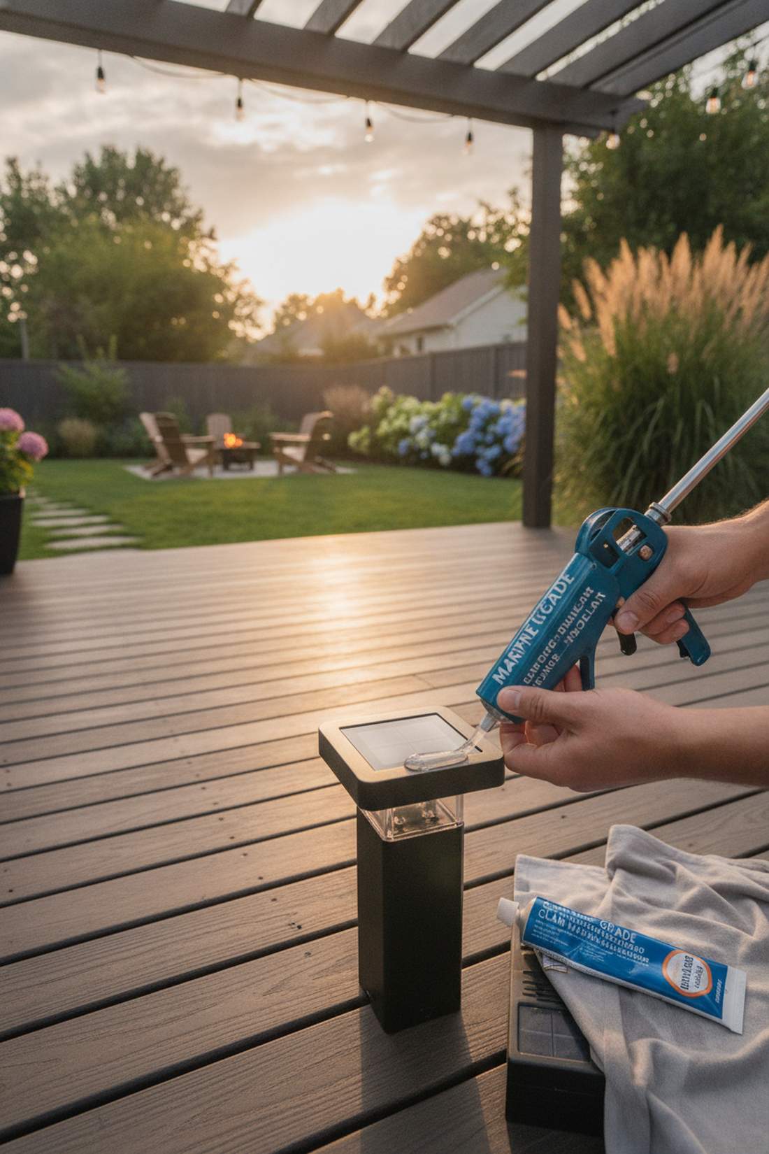weatherproof connection sealing