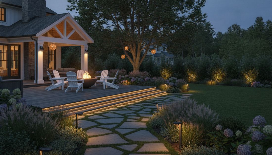 316 outdoor lighting solar powered vertical