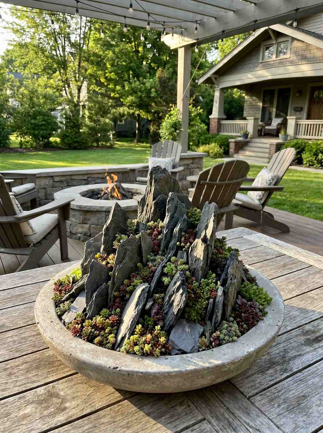alpine rock garden miniature