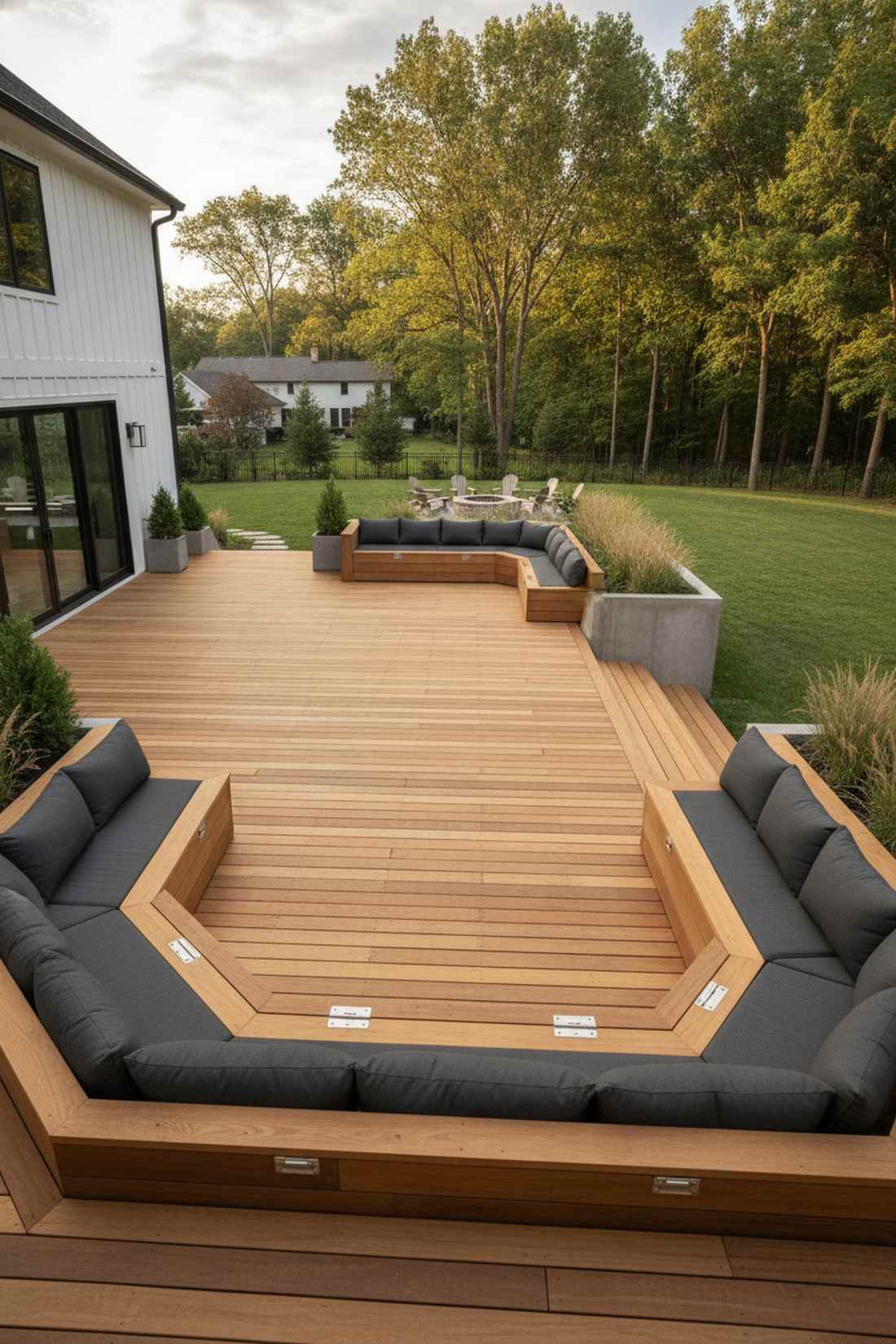 built in bench seating
