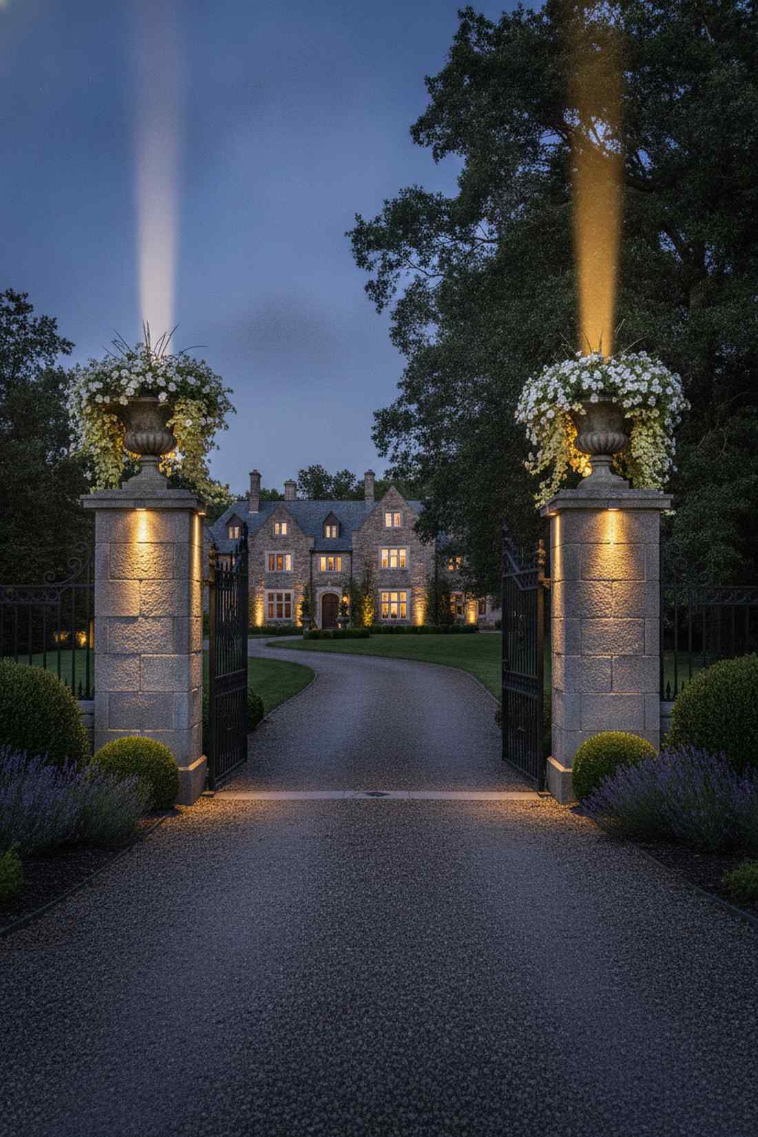 columnar structure uplights
