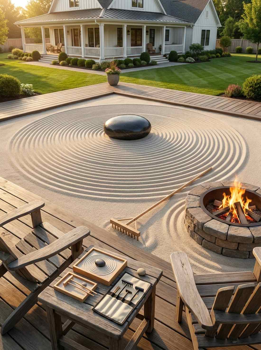 concentric circle ripples