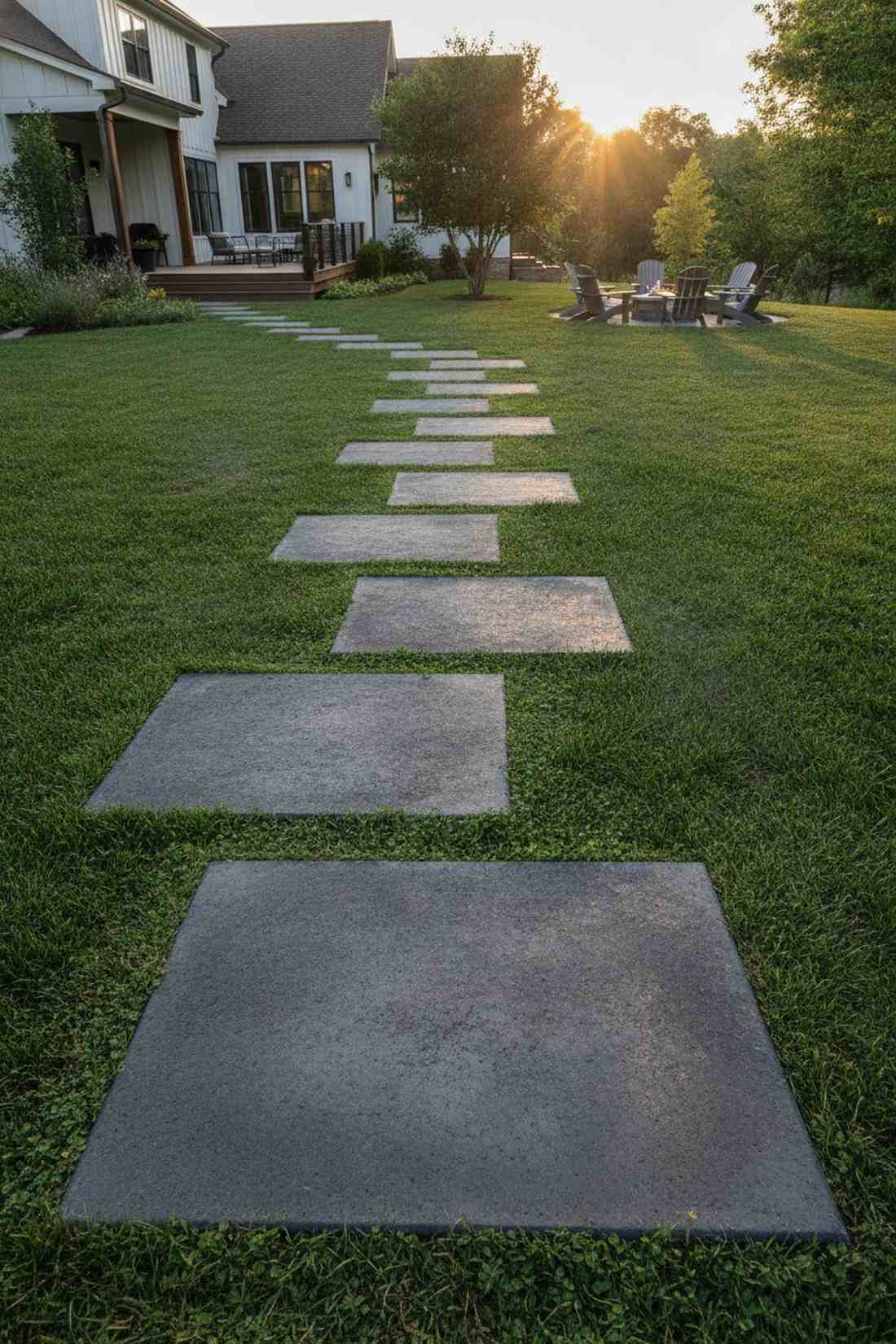 floating concrete pads