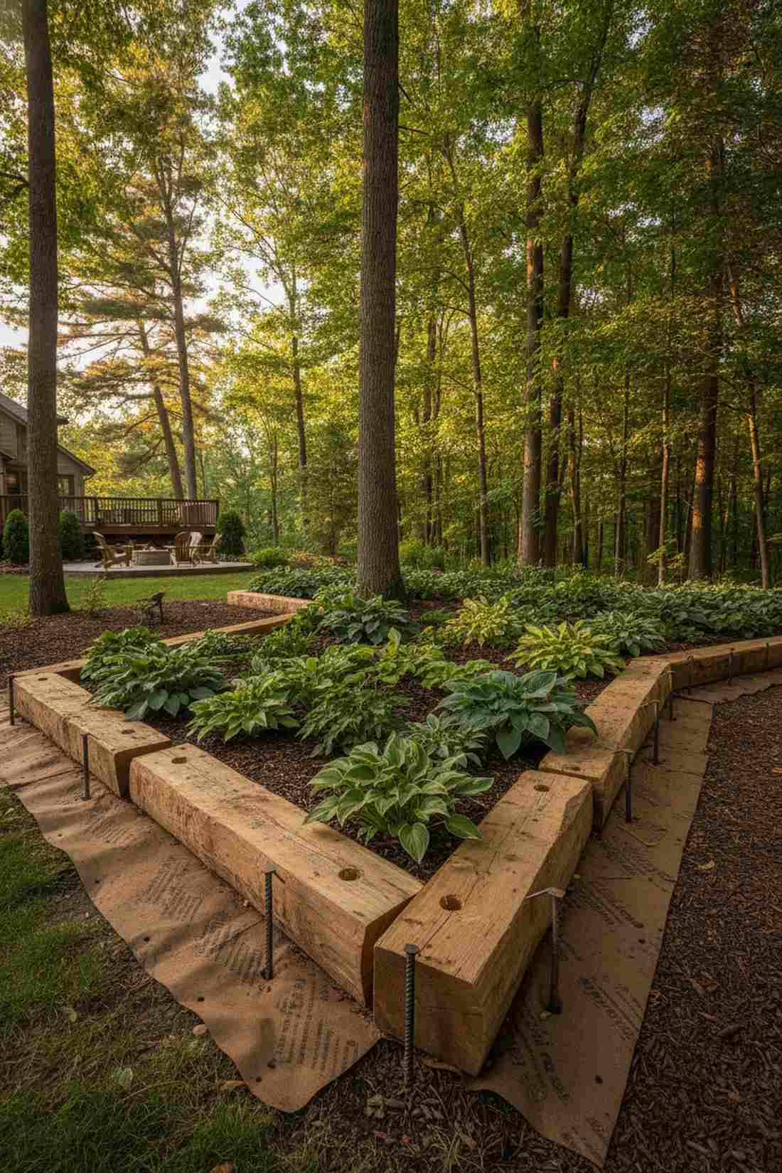 log border natural
