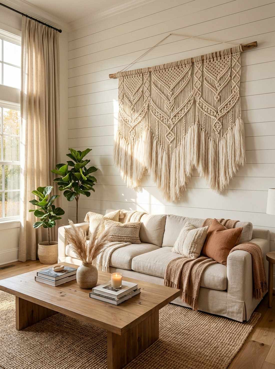 macrame wall hangings