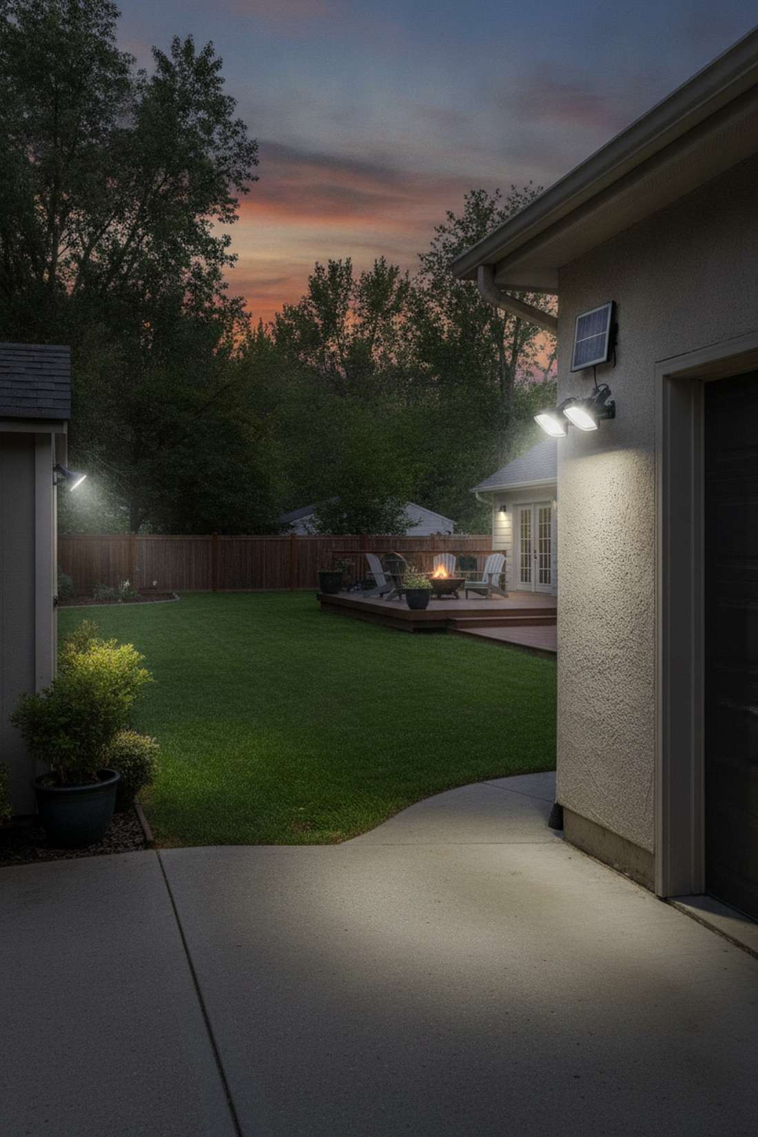 motion sensor security spotlights