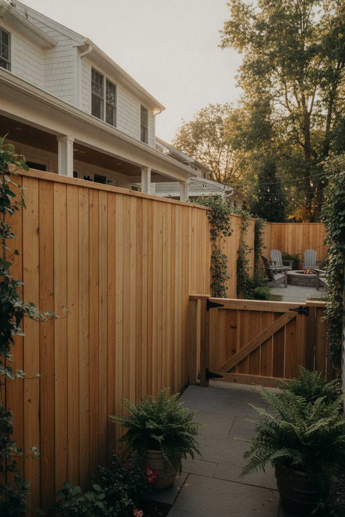 narrow profile single gate