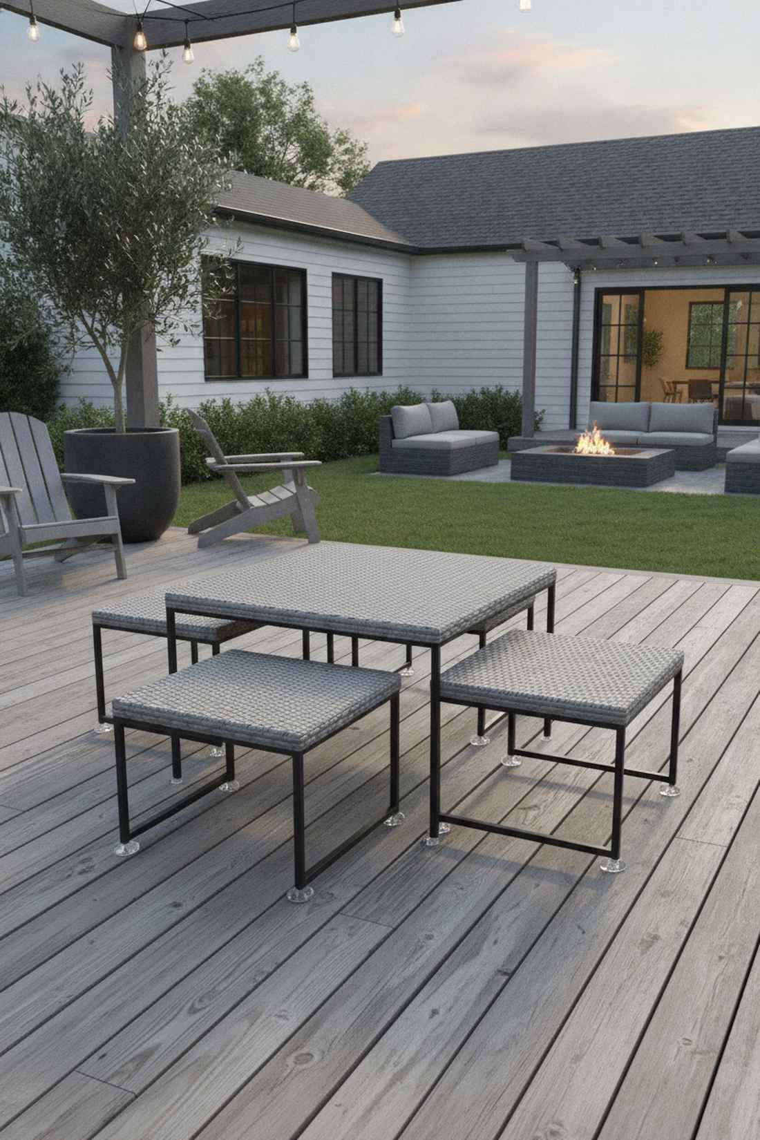 nesting ottoman sets