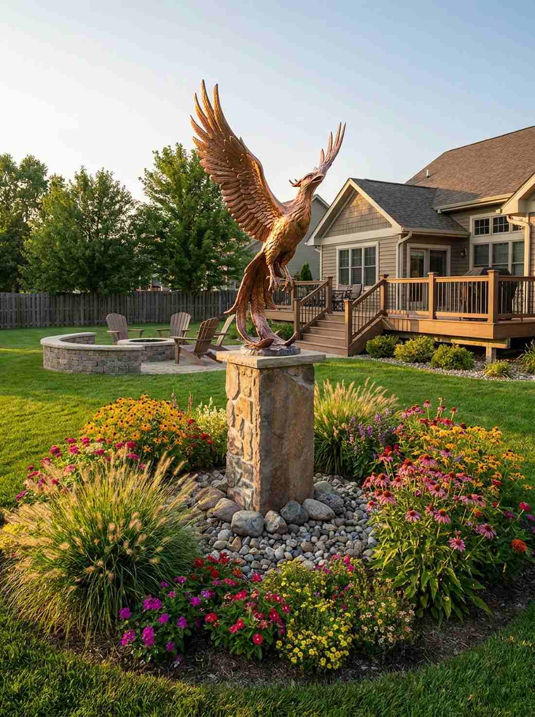 phoenix sculpture