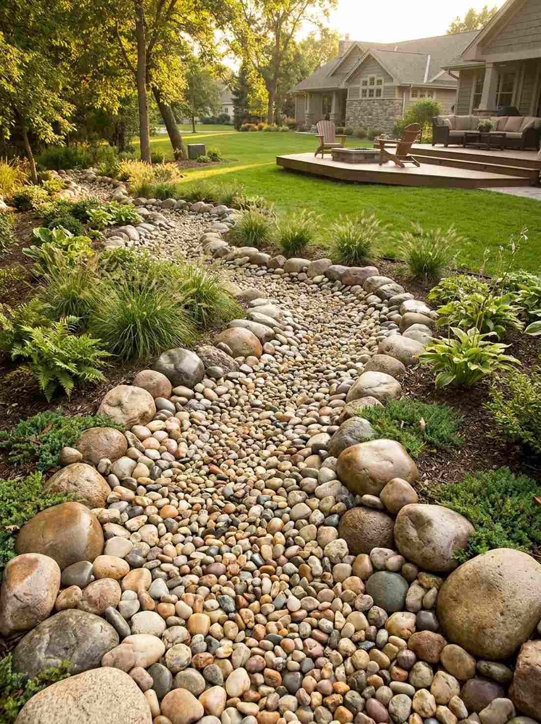 river worn smooth stones