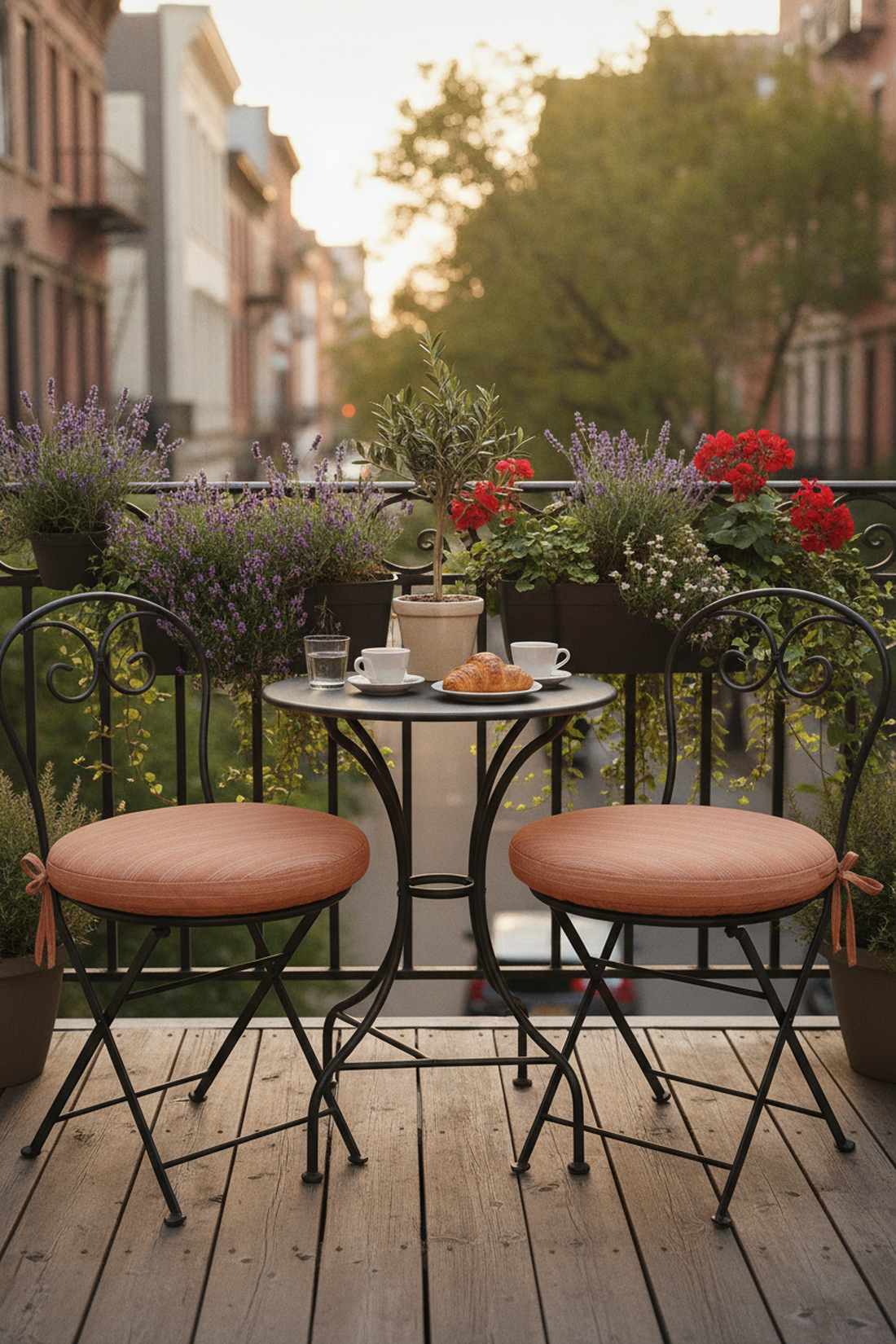 round bistro seat cushions with ties
