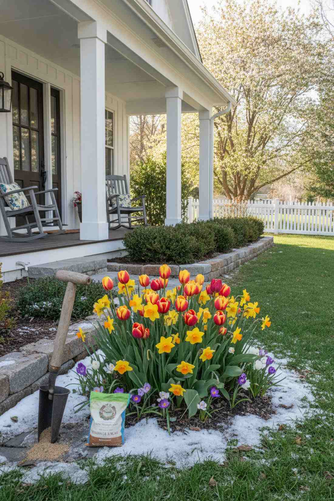 spring bulb foundation