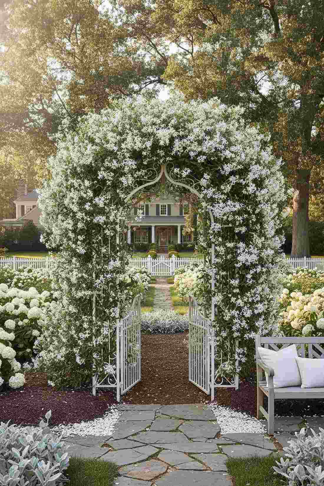 stephanotis bridal wreath