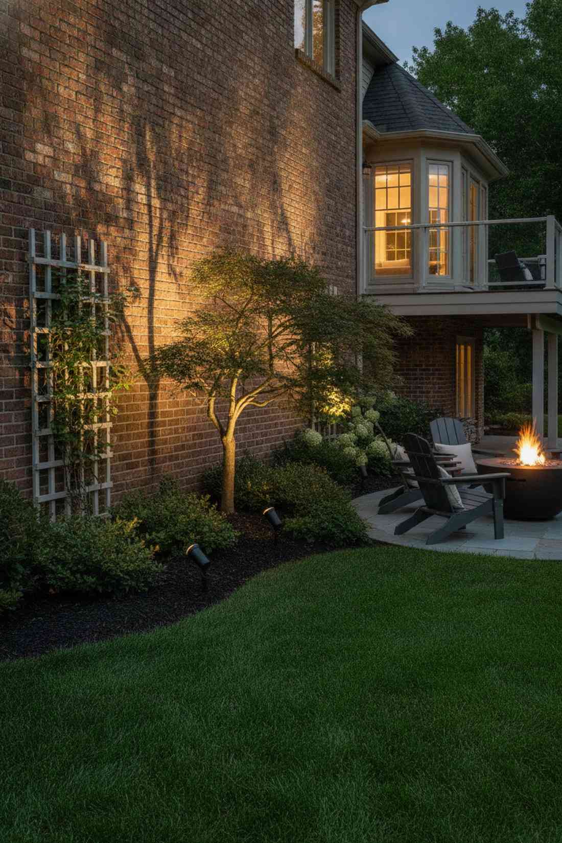 uplighting accent spots