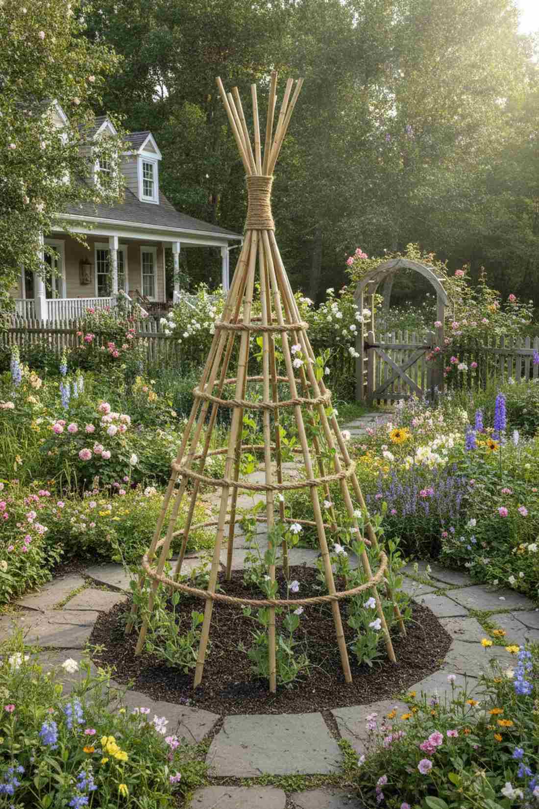 vertical herb spiral wall