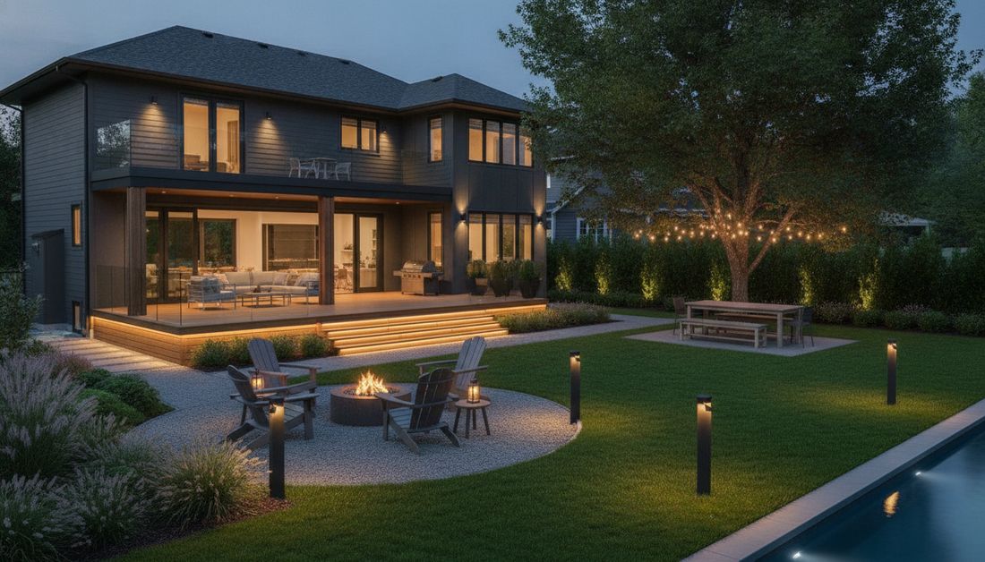 322 outdoor lighting modern vertical