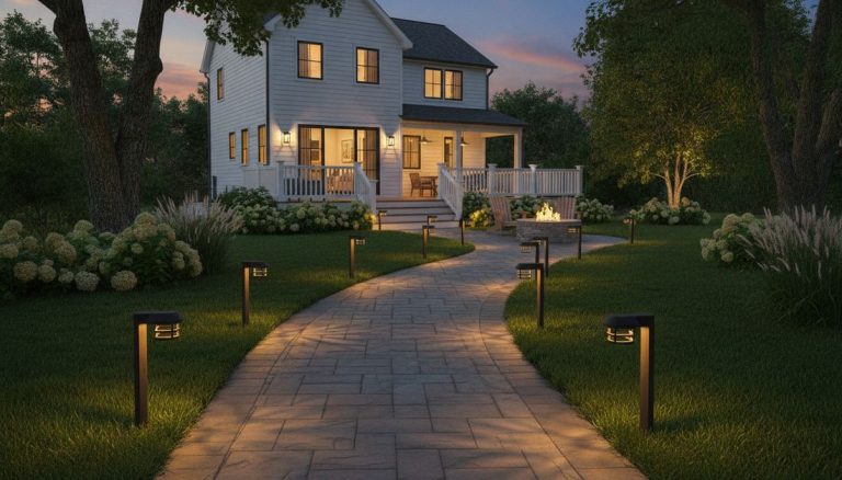 323 outdoor lighting pathway vertical