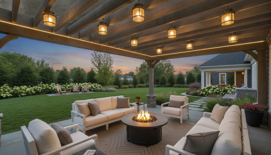 324 outdoor lighting ceiling vertical