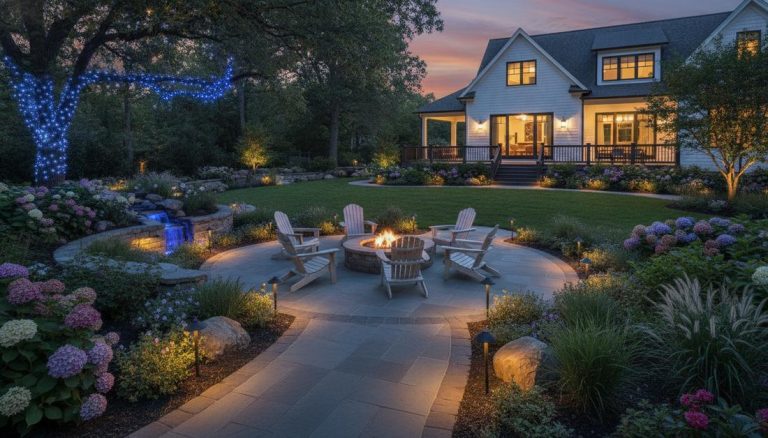 326 outdoor lighting garden vertical