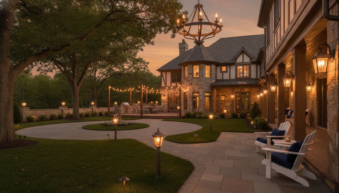 328 outdoor lighting vintage vertical