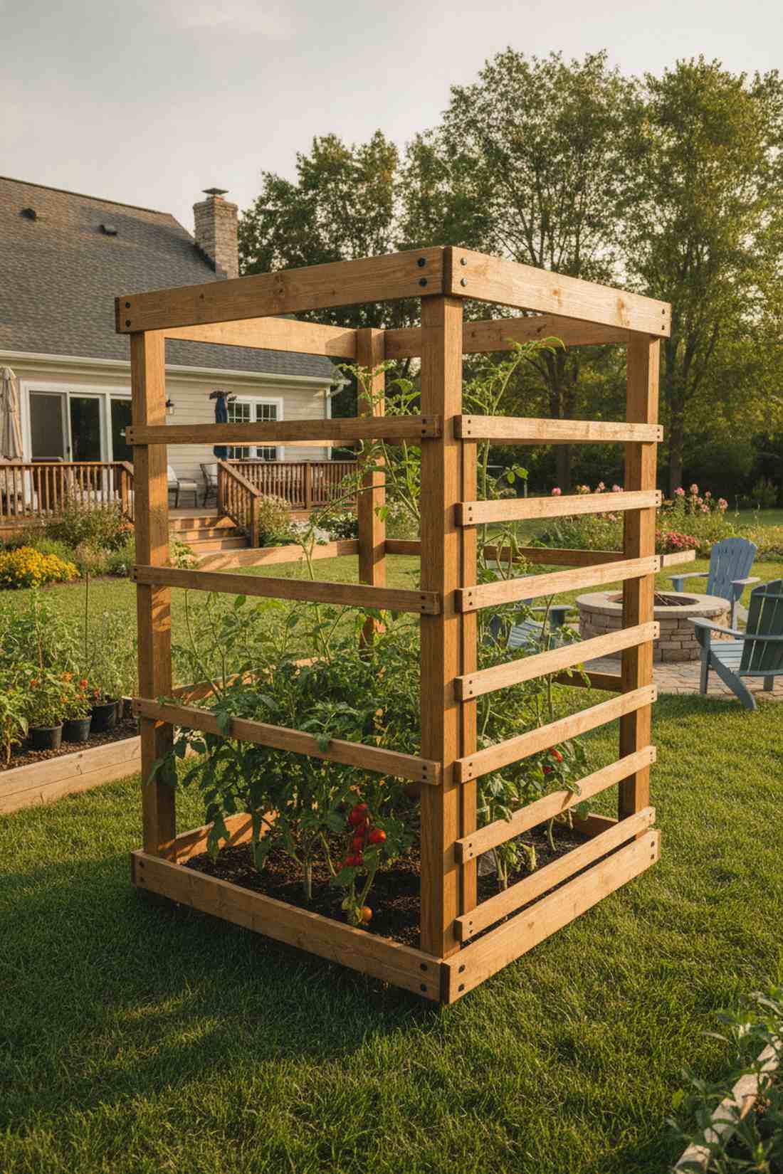 box cage trellis
