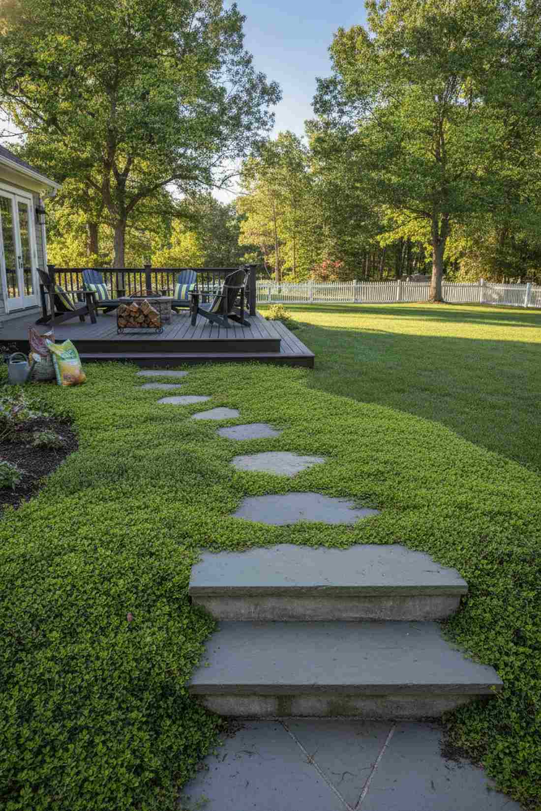 foreground groundcovers