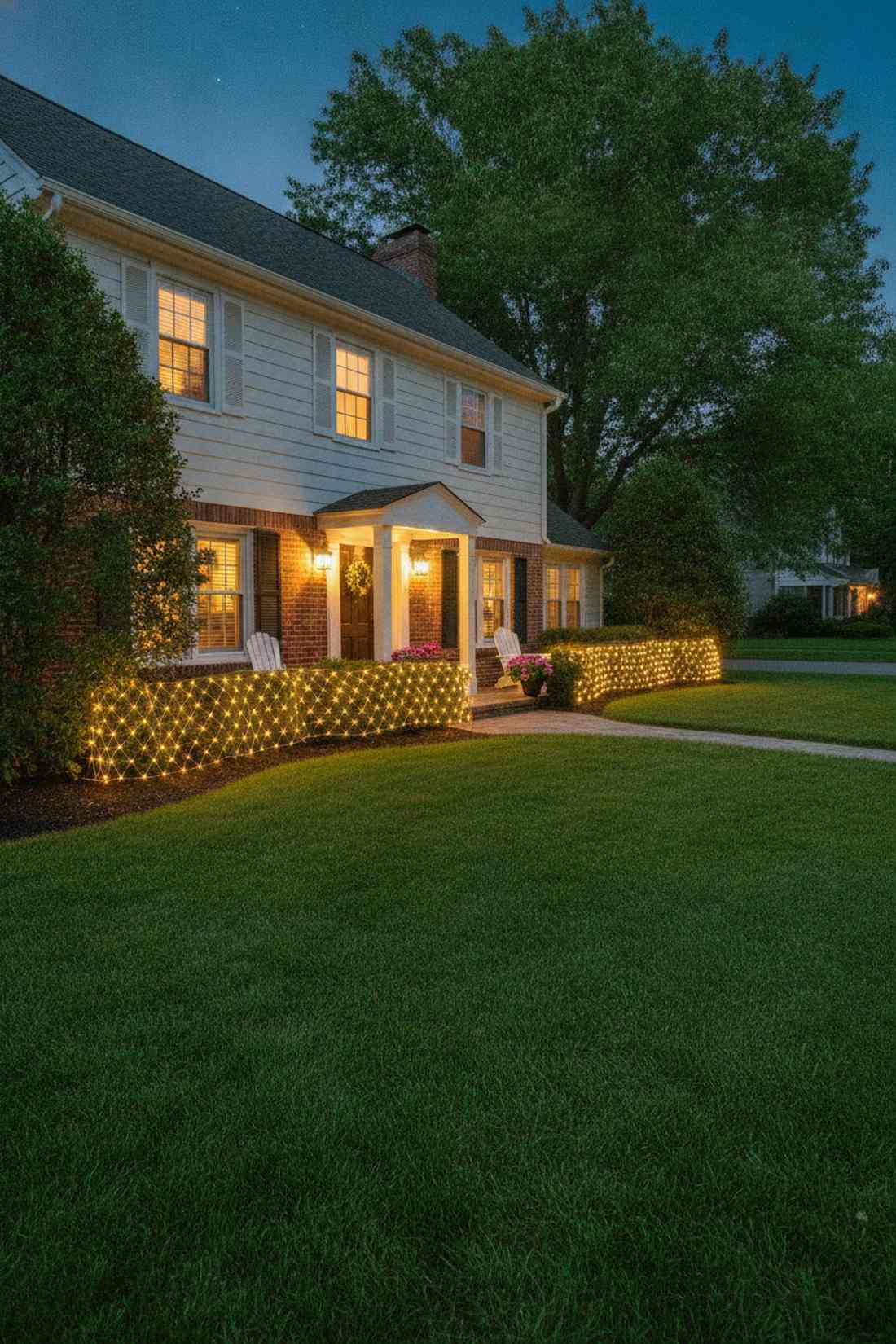 foundation shrub netting